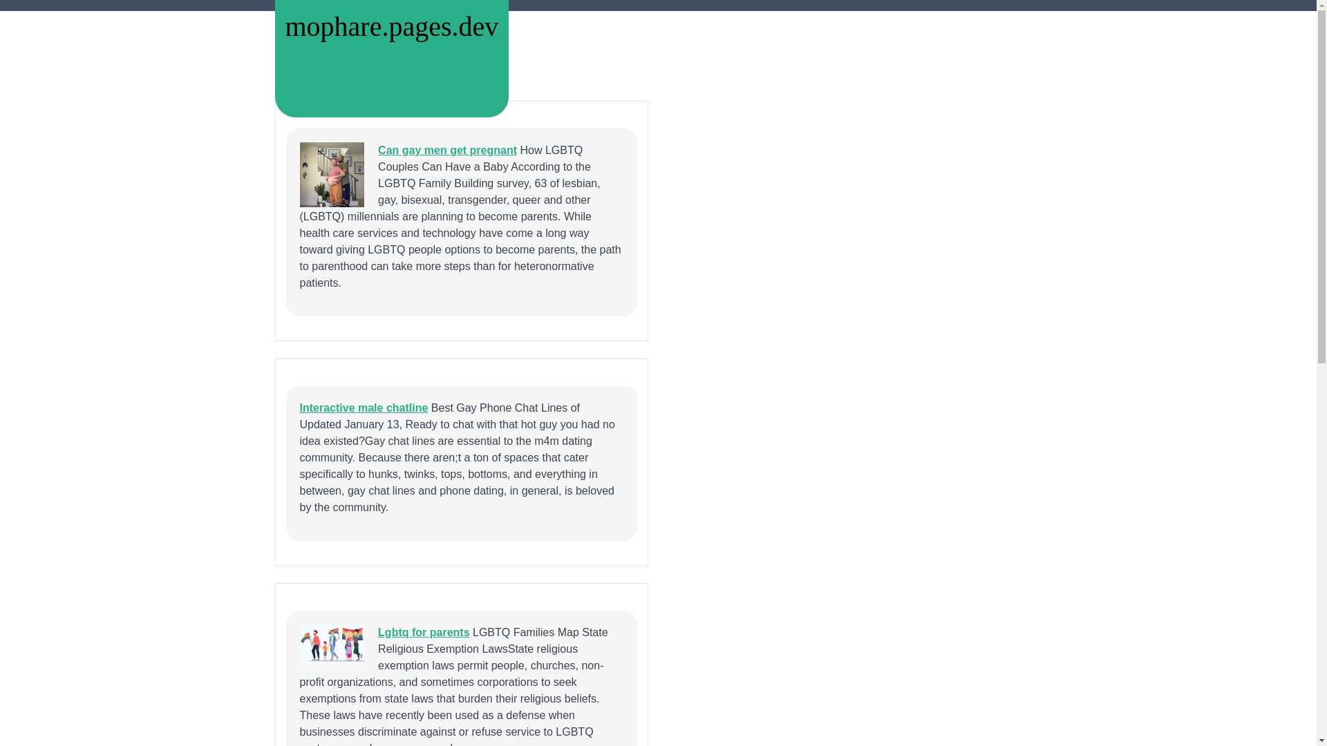 website screenshot of https://mophare.pages.dev/