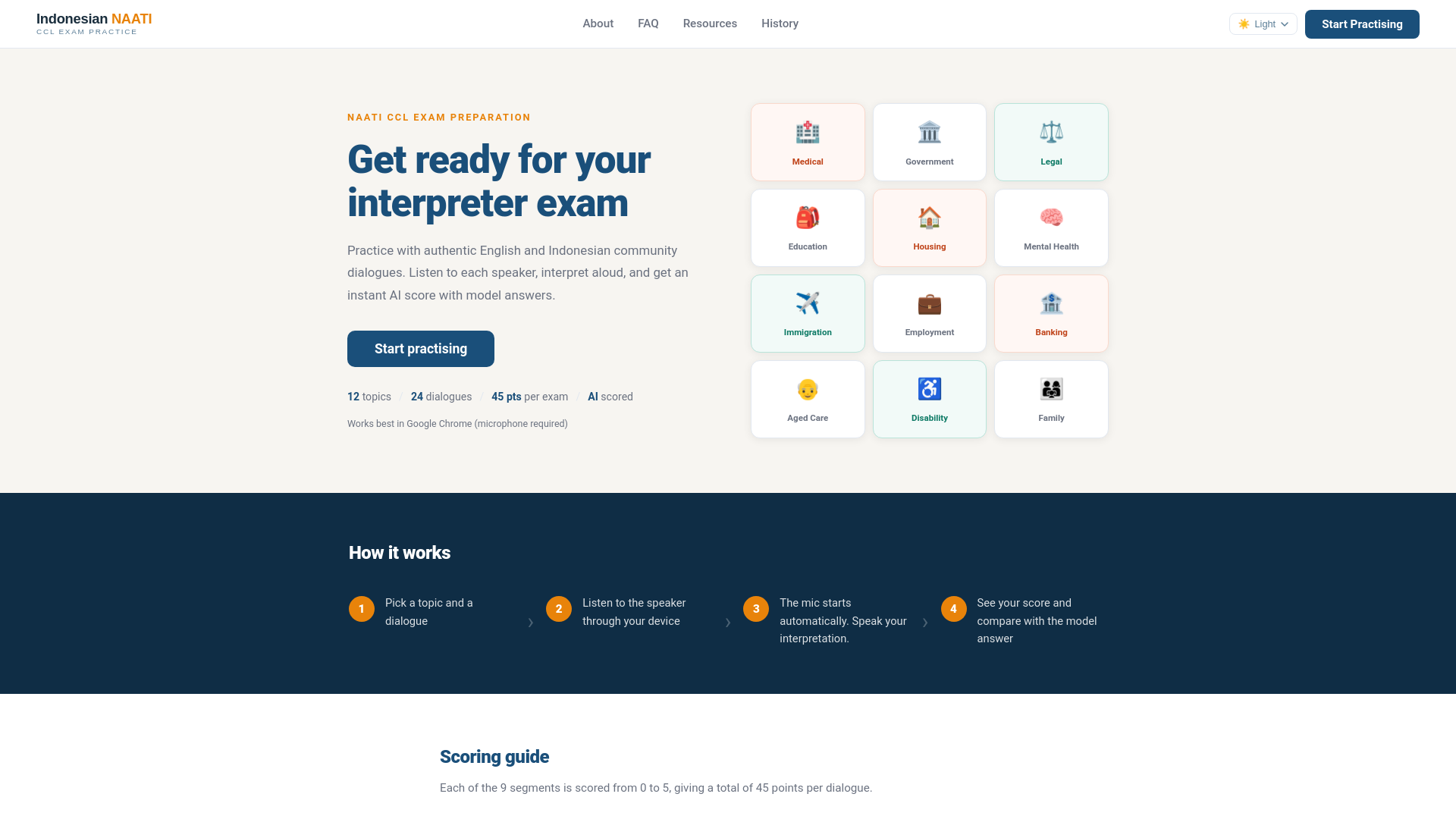 website screenshot of https://indonesiannaati.com/