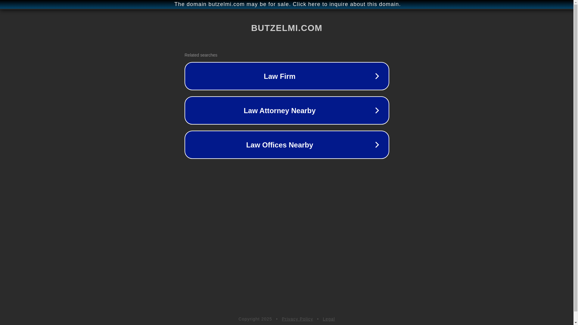 website screenshot of https://butzelmi.com/