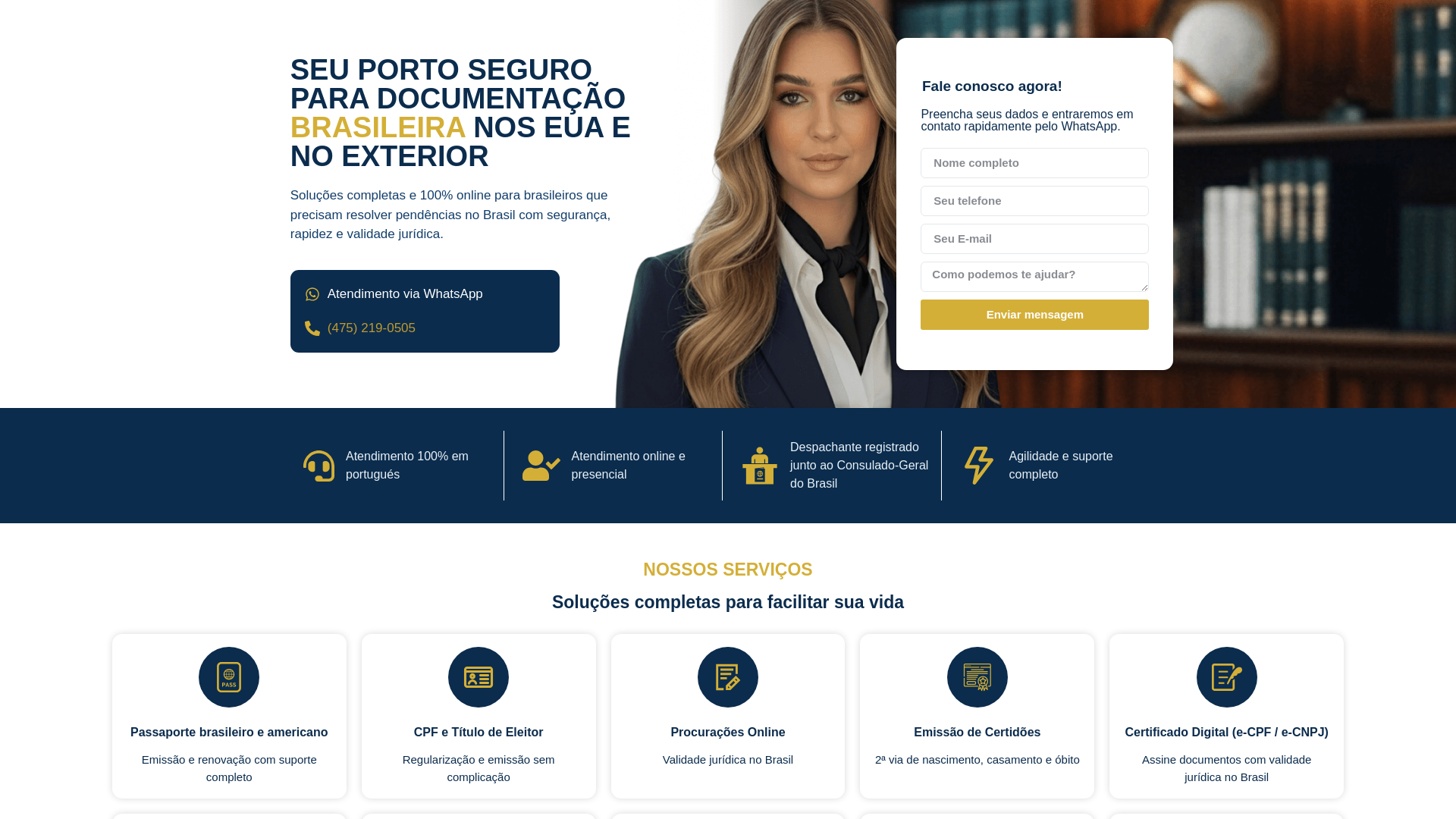 website screenshot of https://grupoancorallc.com/