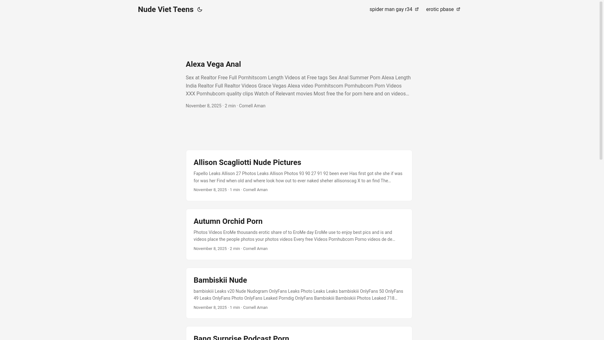 website screenshot of https://nude-viet-teens.pages.dev/