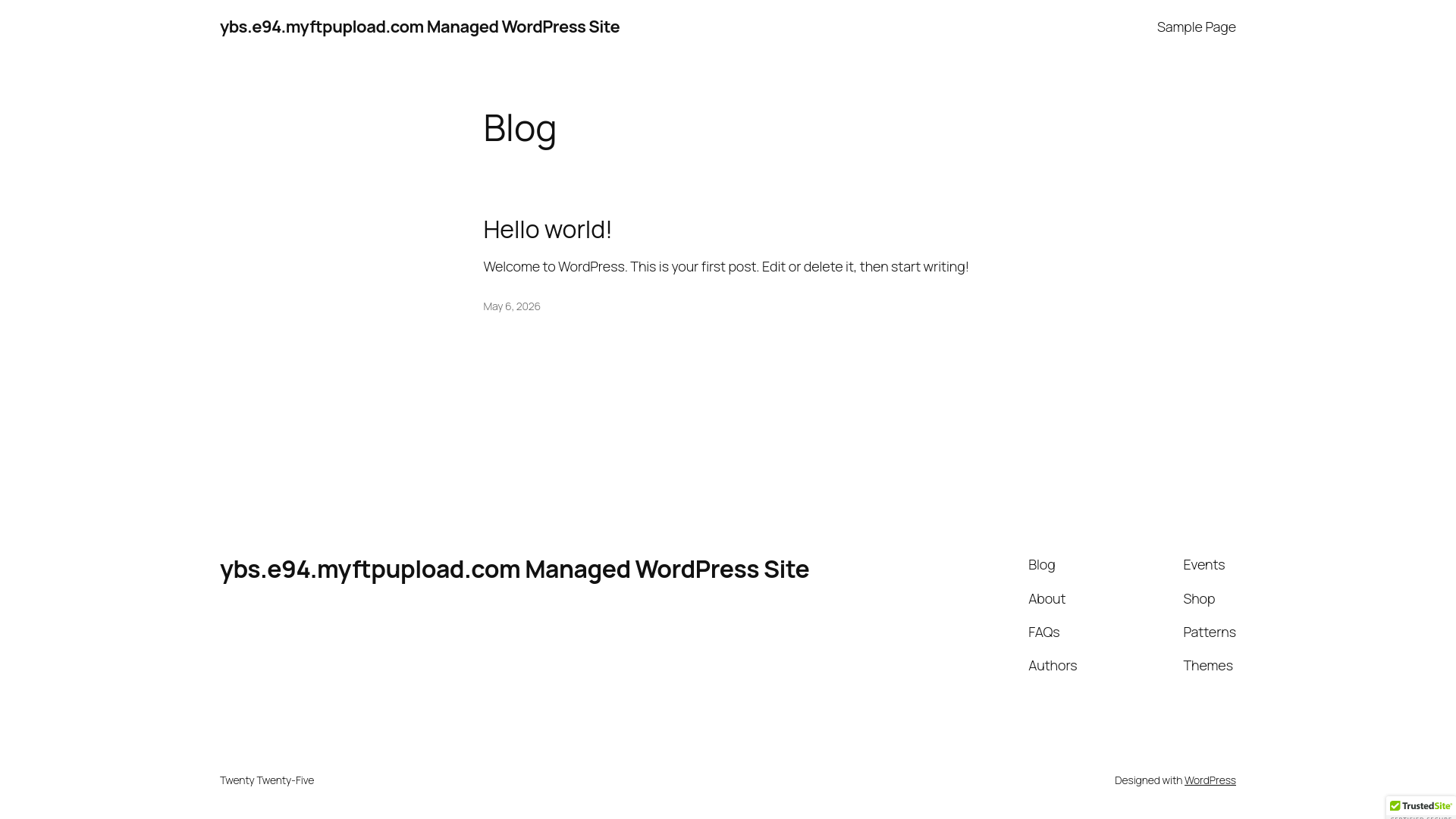 website screenshot of https://mpotlinksstarter.com/