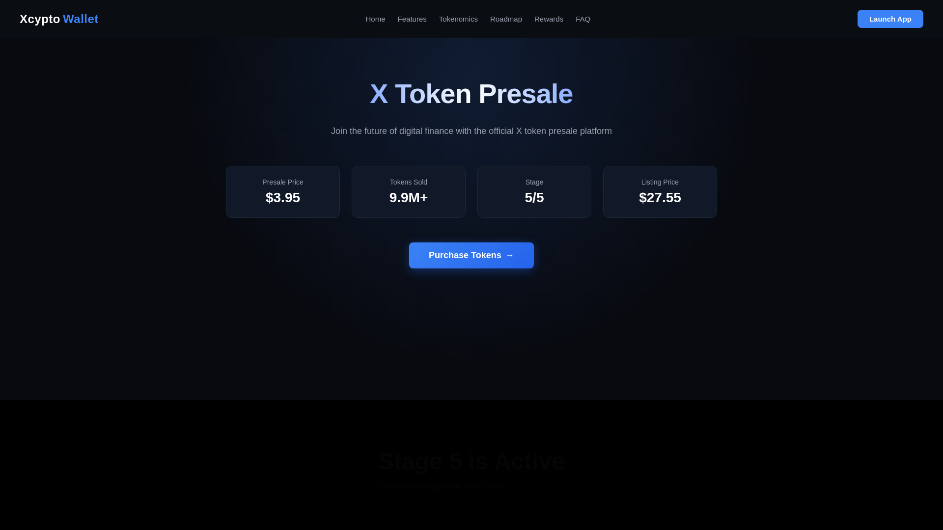 website screenshot of https://wallet-x.pro/