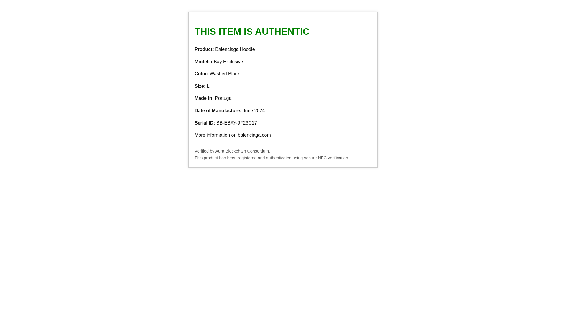 website screenshot of https://balenciaga-authentic.pages.dev/