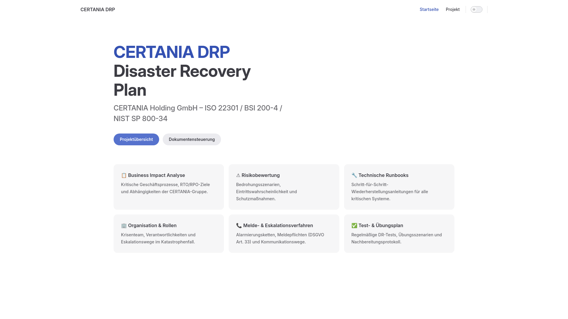 website screenshot of https://drp-adm.pages.dev/