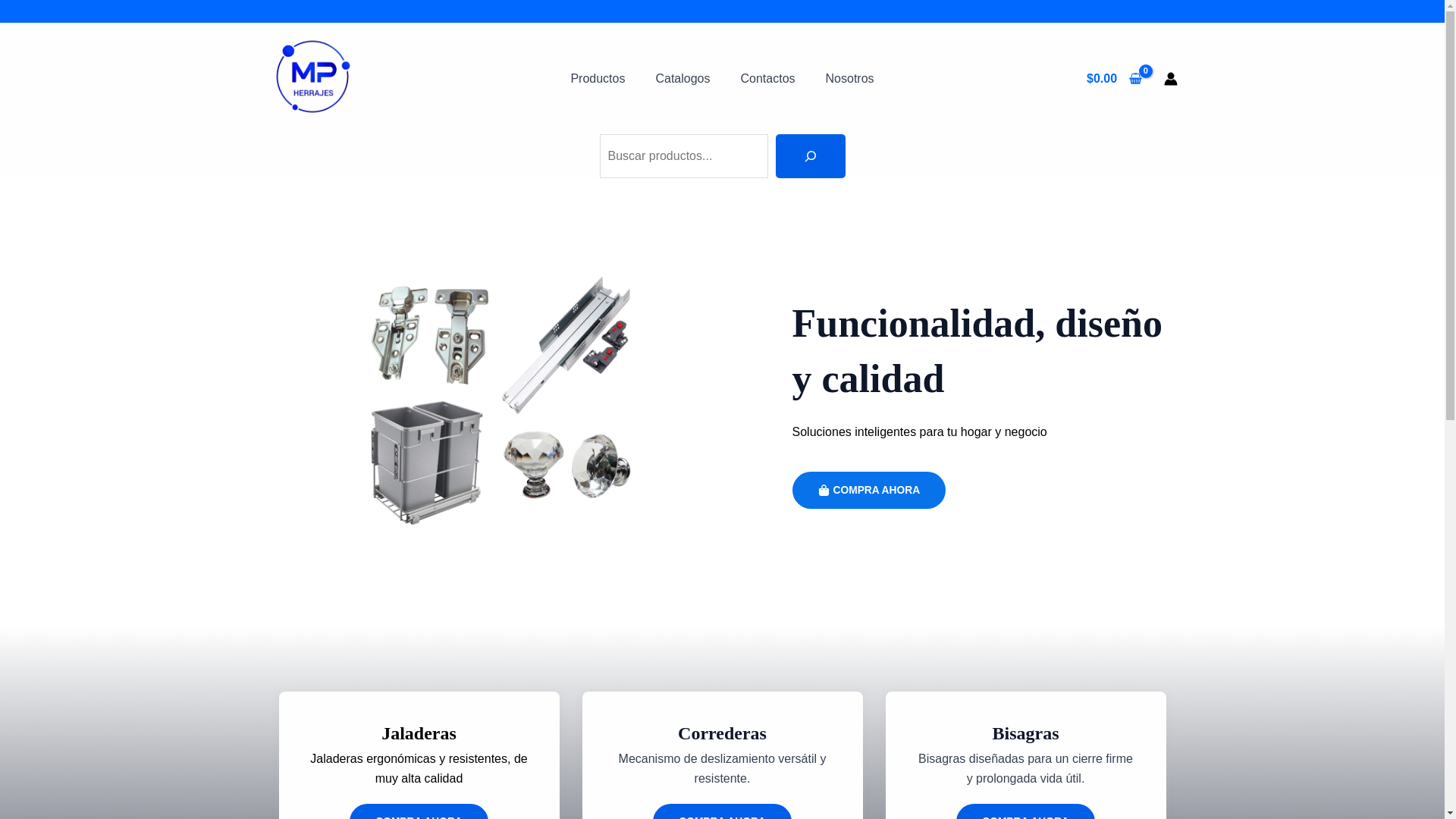 website screenshot of https://mexaherrajes.com/