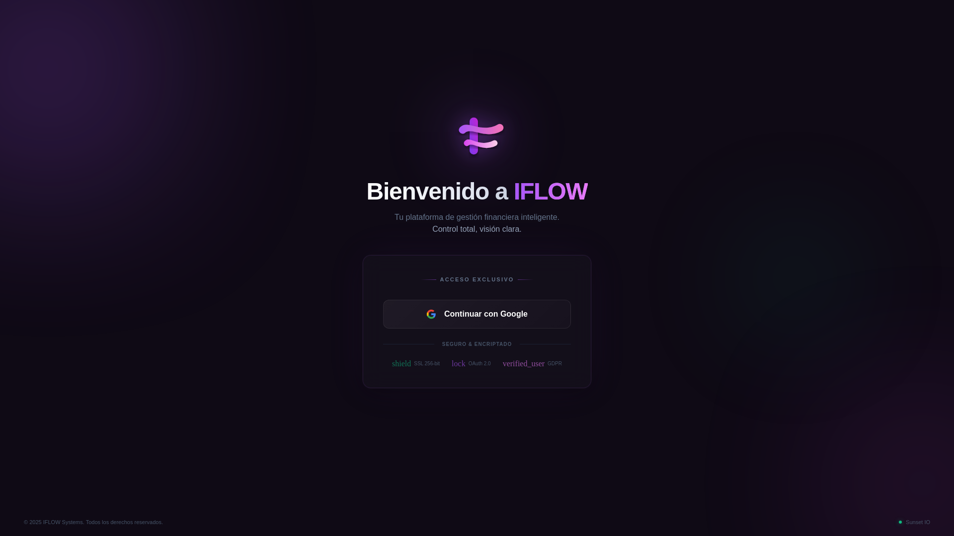 website screenshot of https://iflowmoney.com/