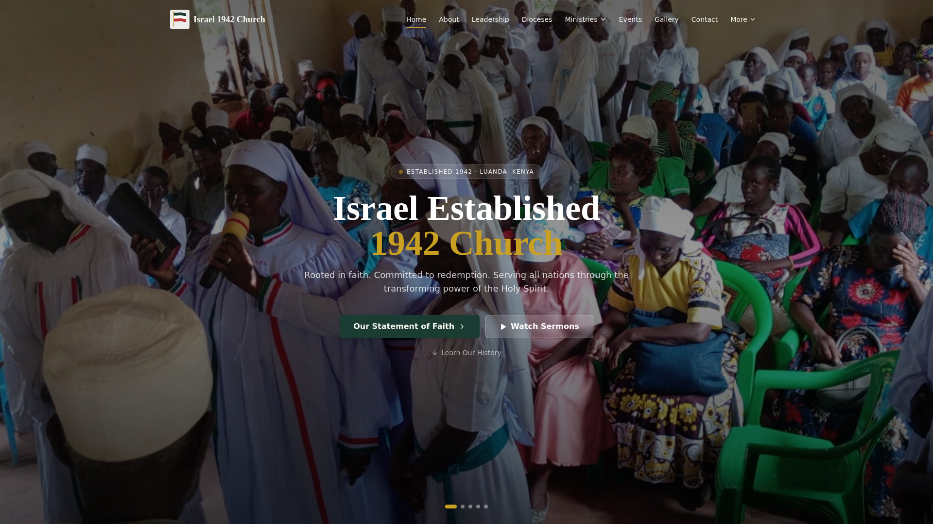 website screenshot of https://israelest1942.org/