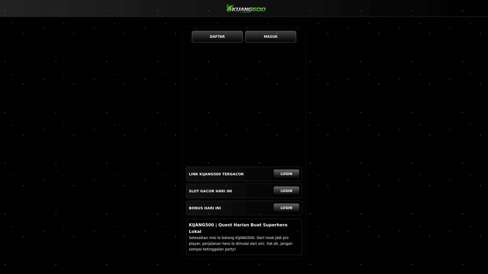 website screenshot of https://kijang500it.pages.dev/