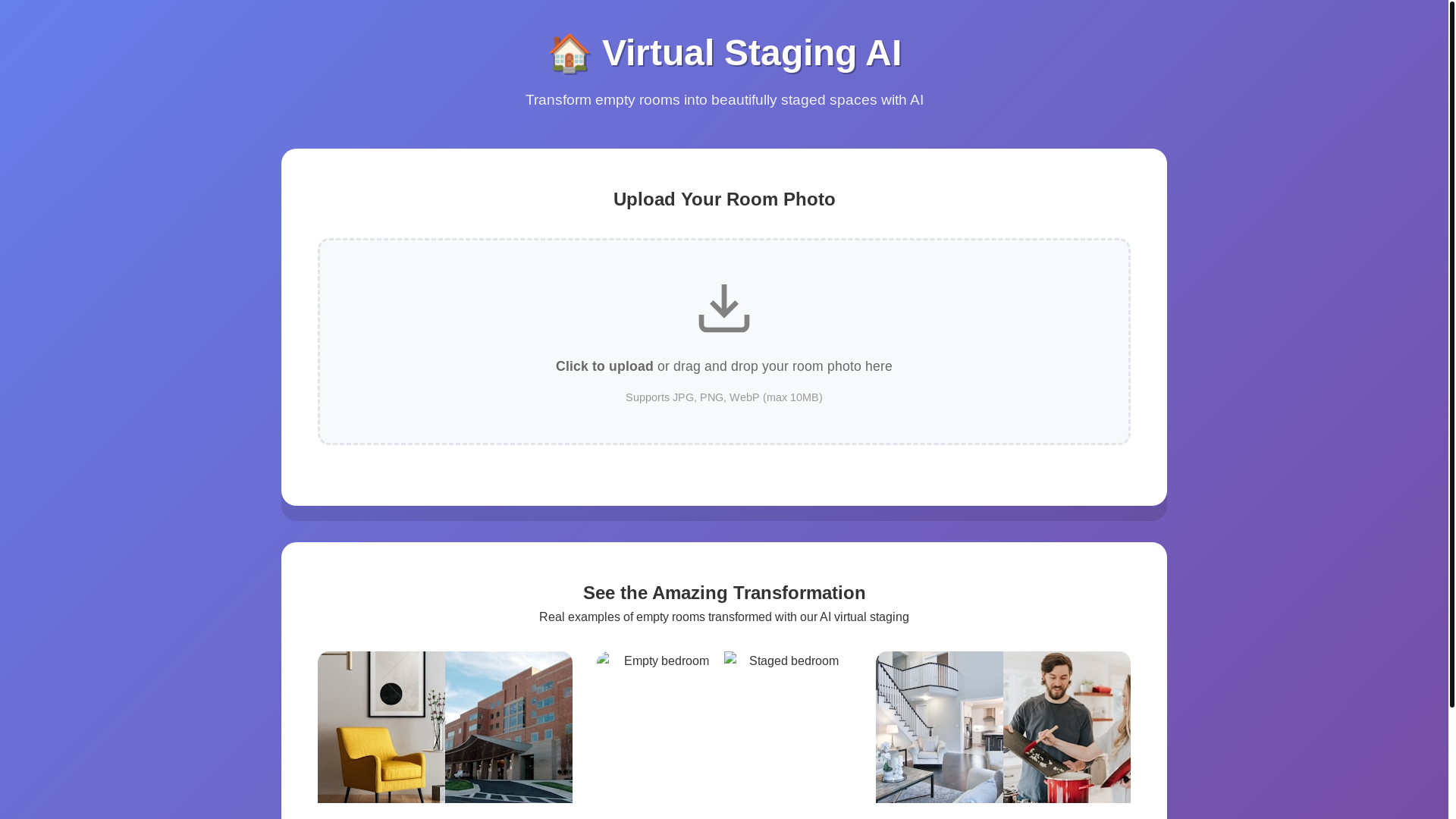 website screenshot of https://virtual-staging-ai.pages.dev/