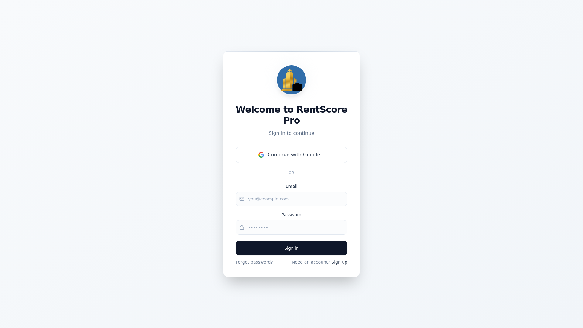 website screenshot of https://leasetrustscore.com
