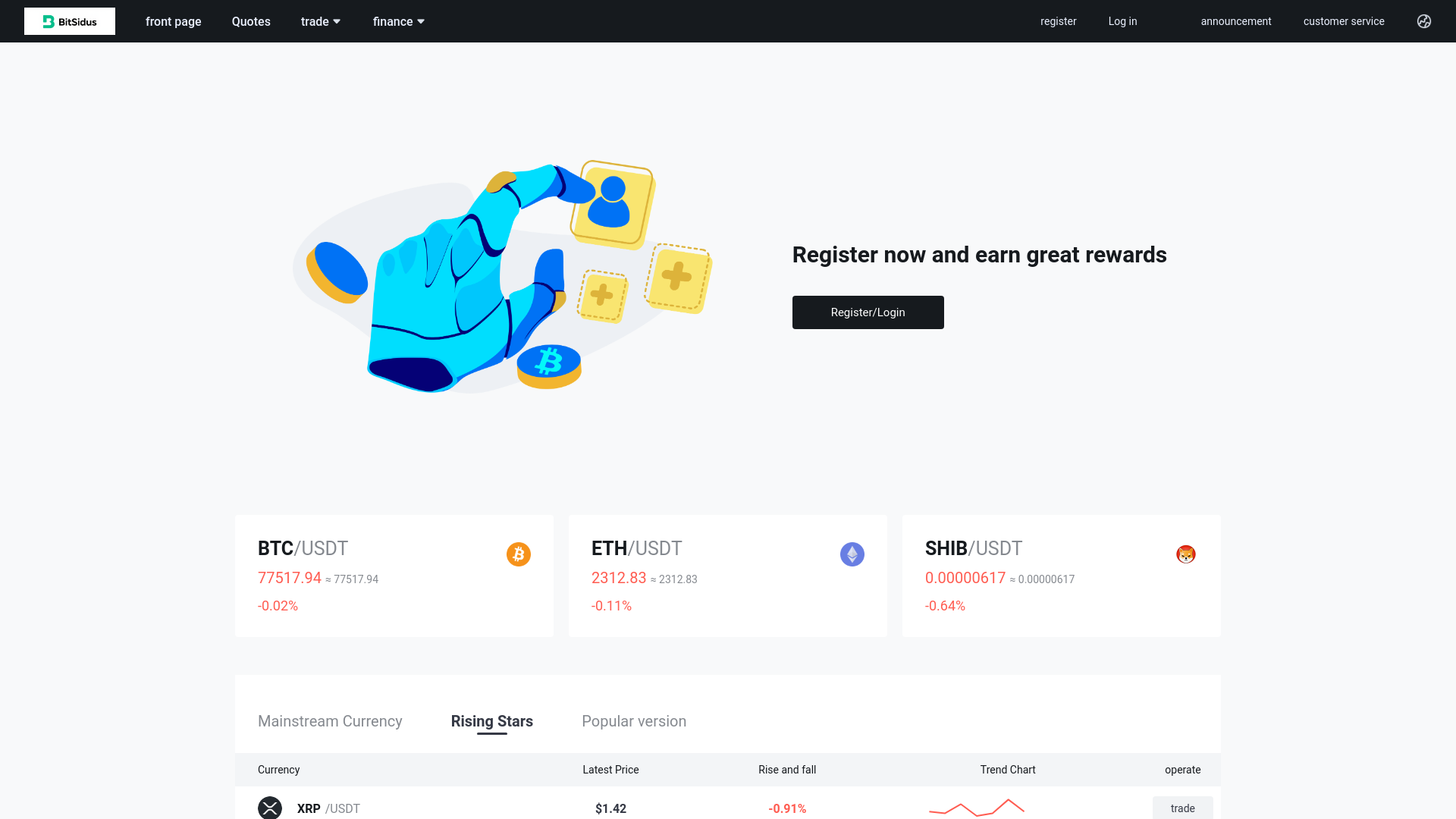 website screenshot of https://www.bitsidux.com/