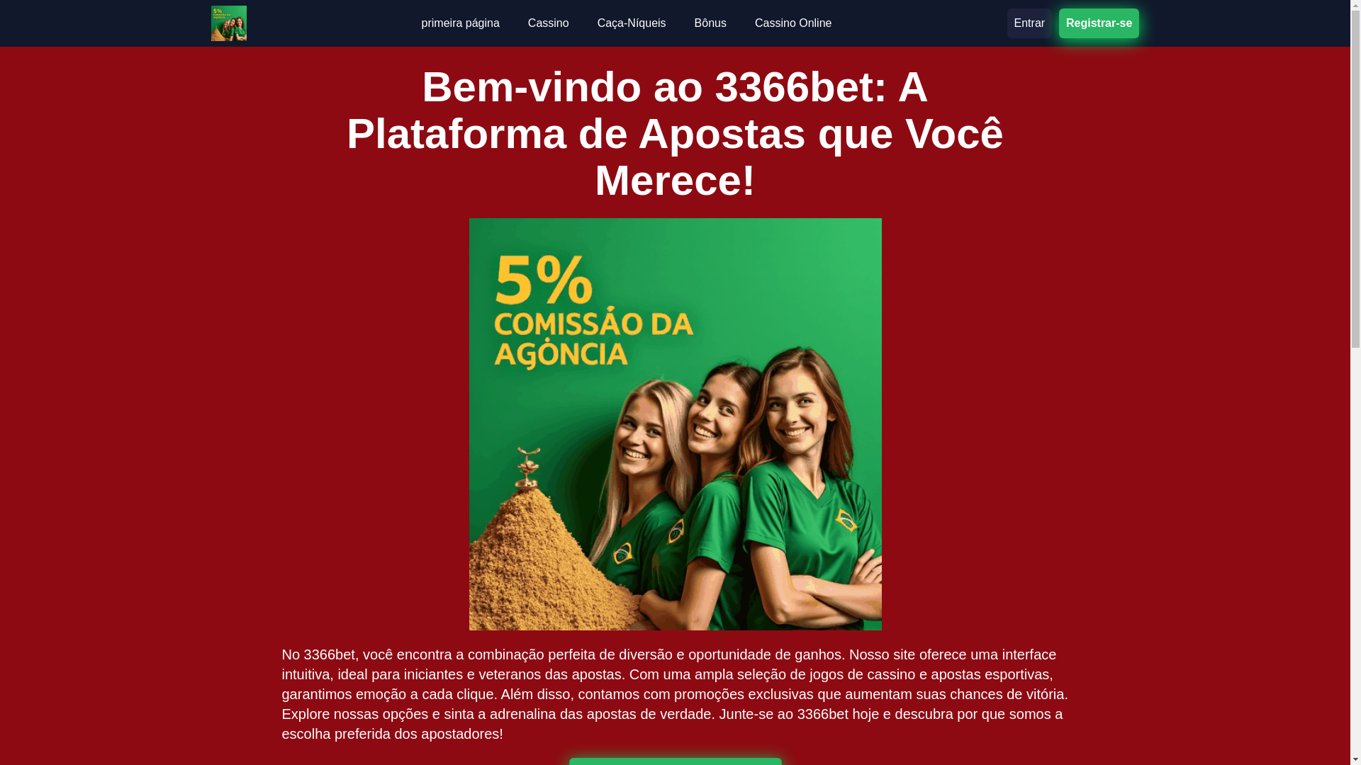 website screenshot of https://3366bete.com/