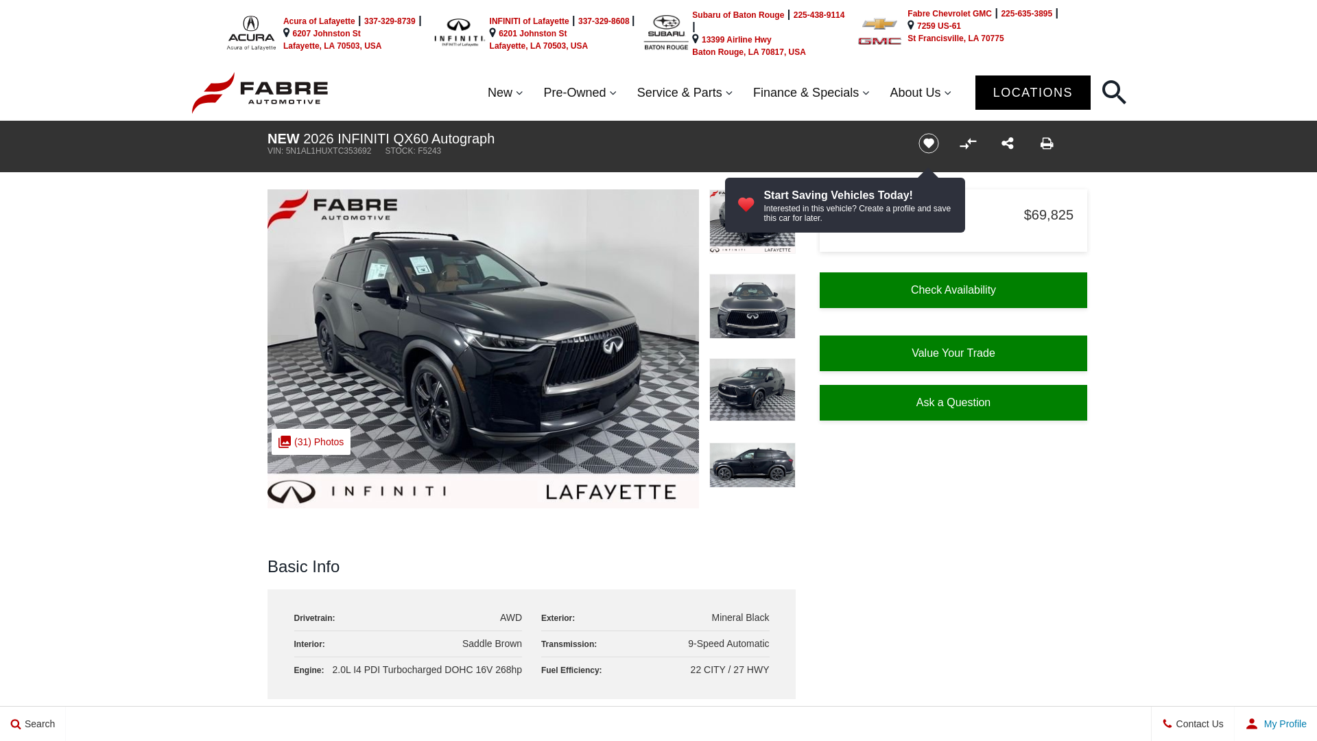 website screenshot of https://www.fabreautomotive.com/inventory/5N1AL1HUXTC353692/?utm_campaign=sa-used-dynamic-dco&utm_medium=programmatic-display&utm_source=programmatic