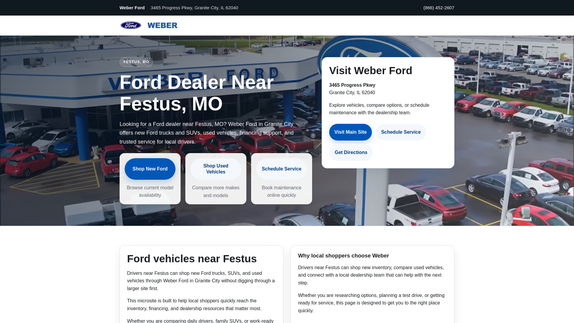 website screenshot of https://festus-ford.pages.dev/