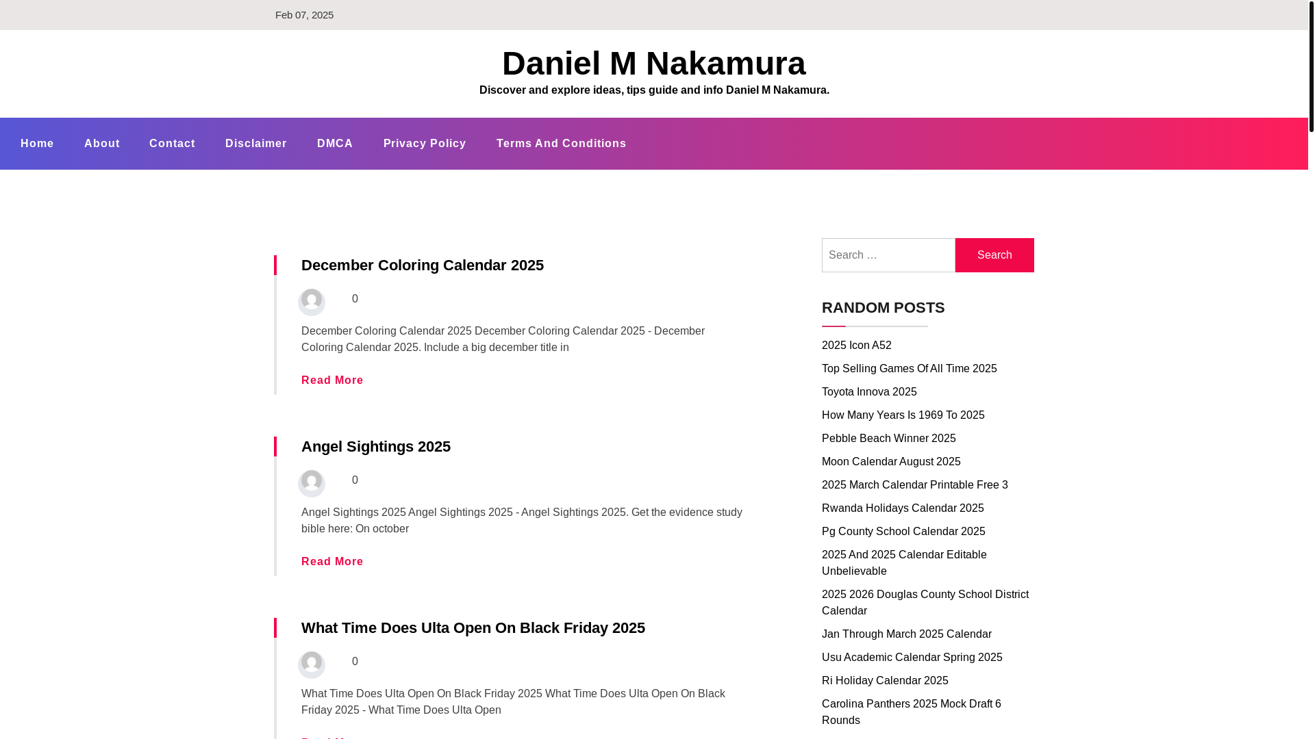 website screenshot of https://danielmnakamurak.pages.dev/