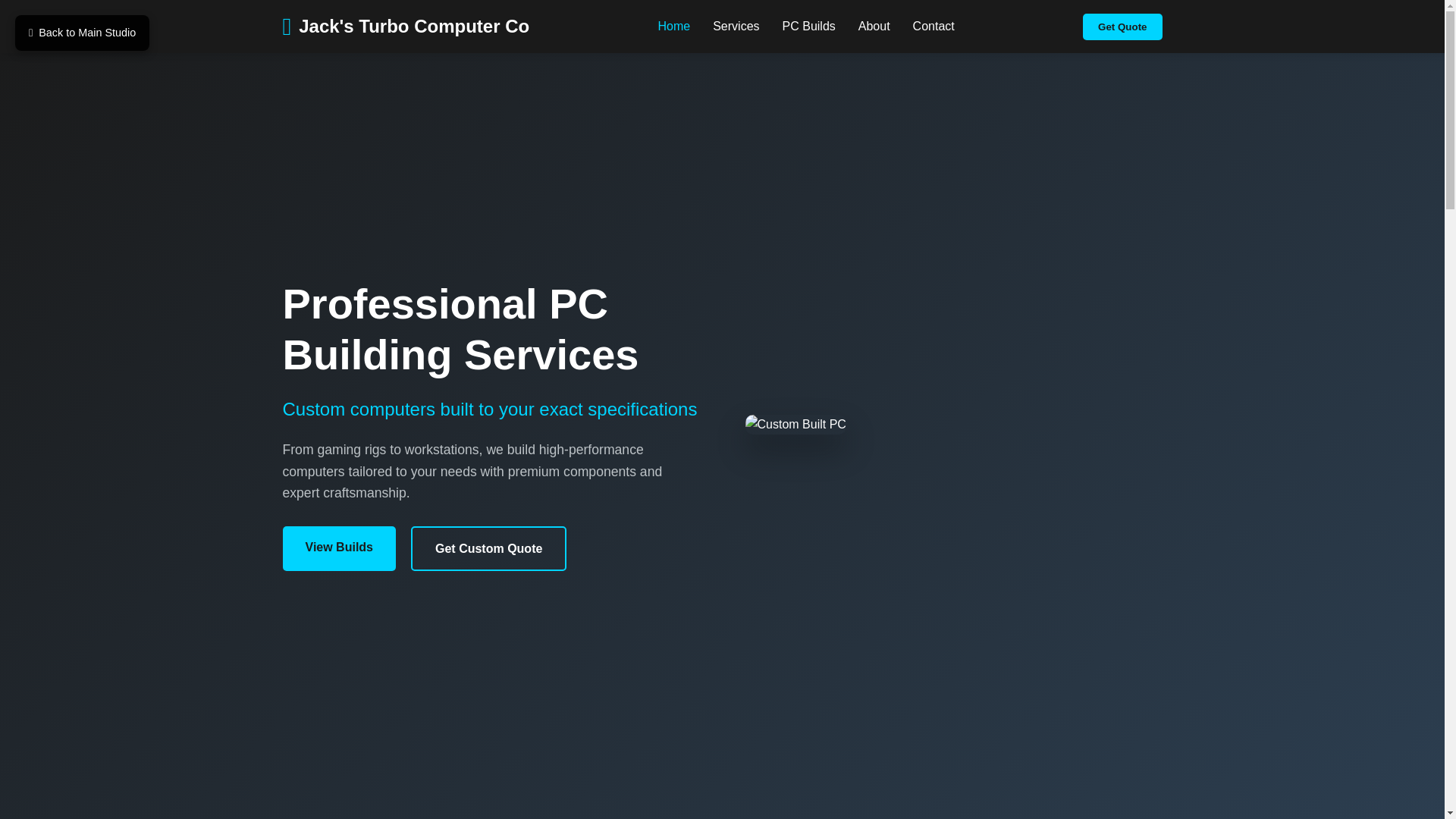website screenshot of https://jackturbocomputerco.pages.dev/