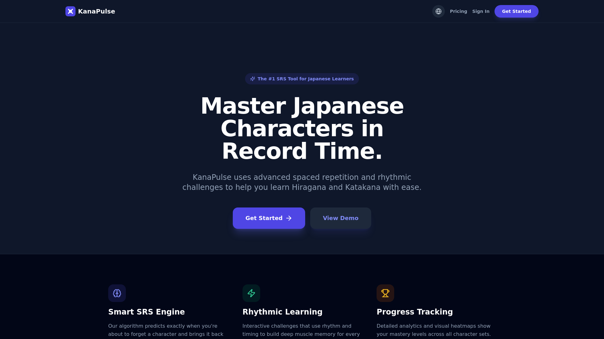 website screenshot of https://kanapulse.com/