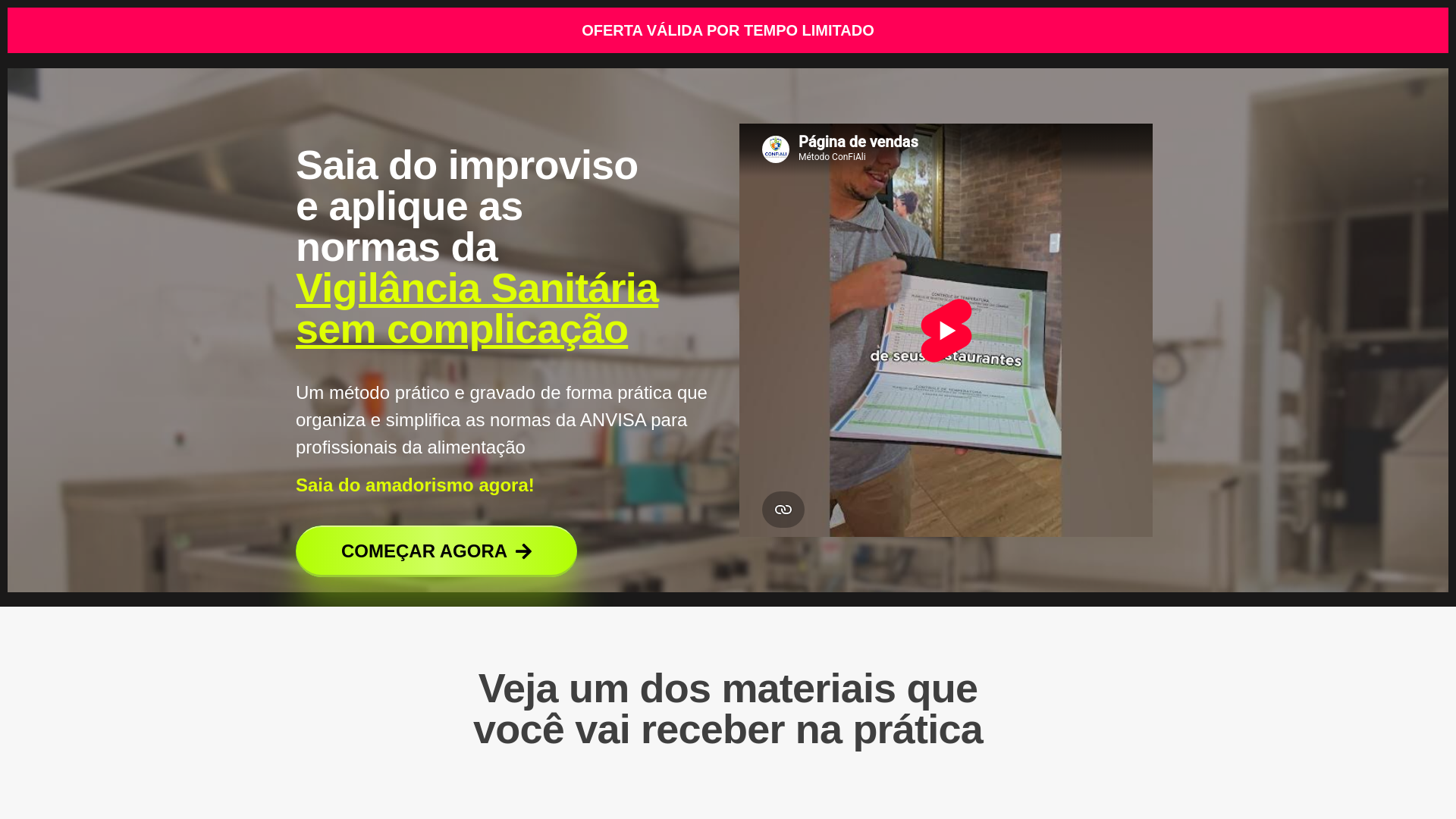 website screenshot of https://metodoconfiali.site