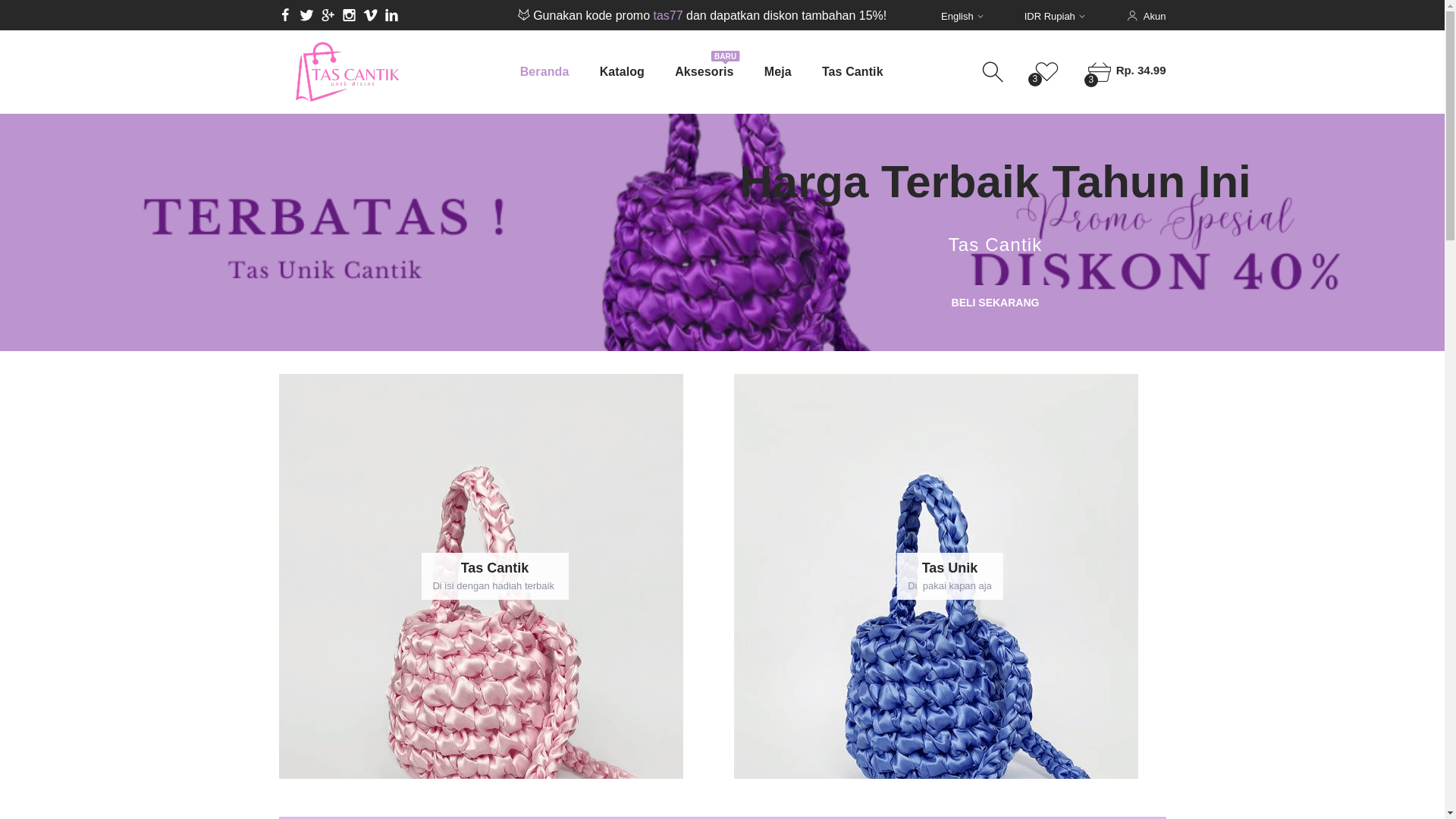website screenshot of https://tascantikunik-disini.pages.dev/