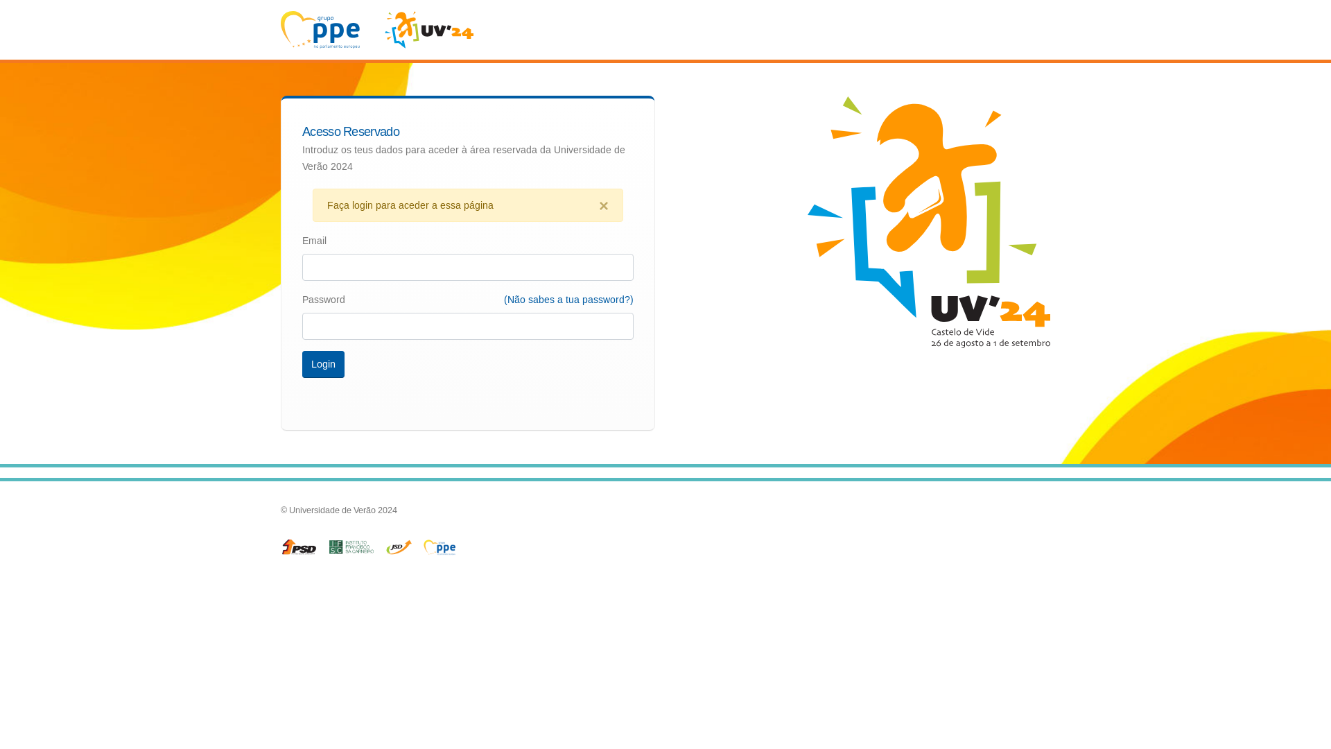 website screenshot of https://univerao2025.com/