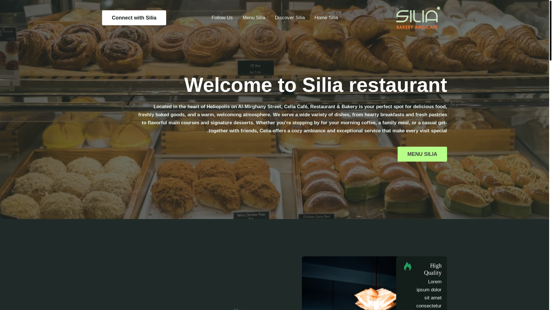 website screenshot of https://siliacafe.online/