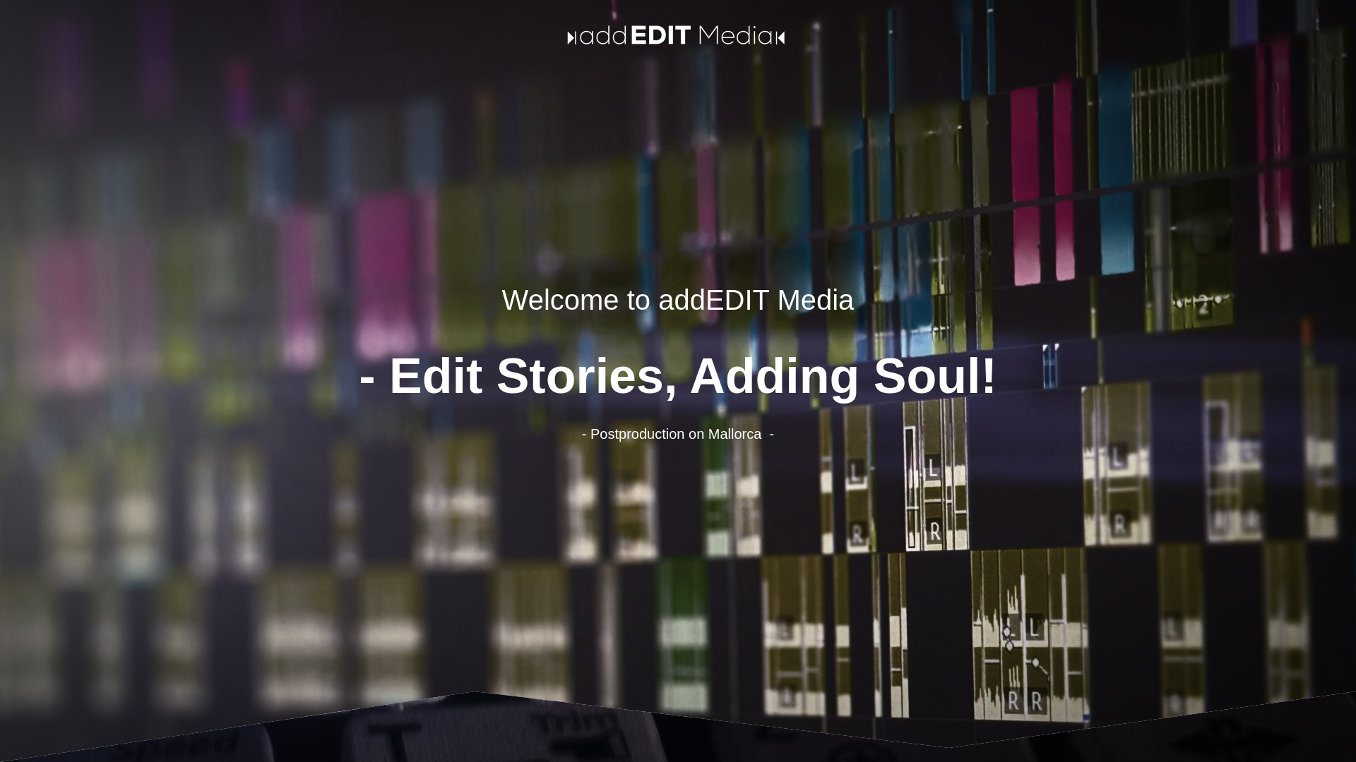 website screenshot of https://add-edit-media.com/