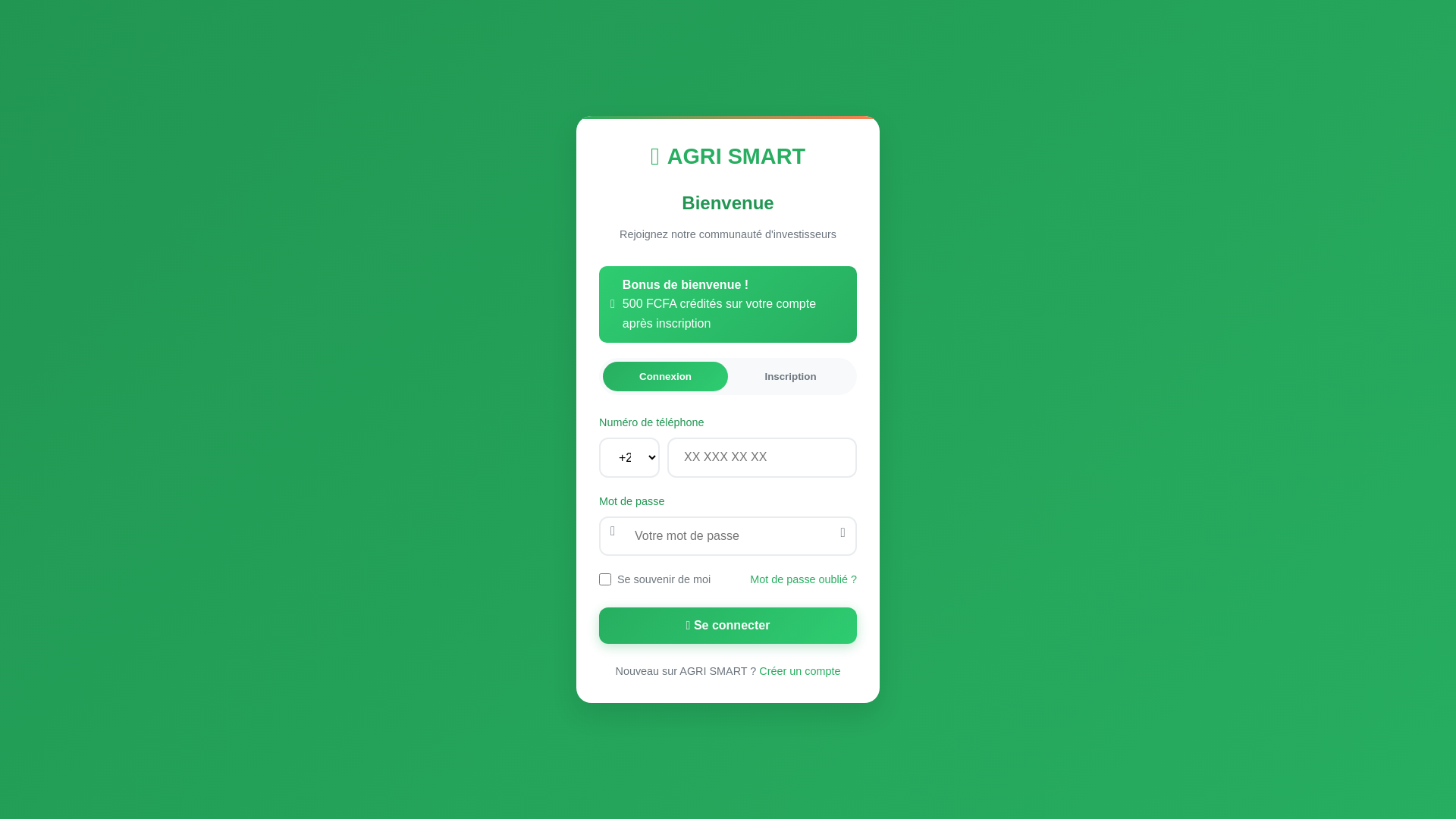 website screenshot of https://agrismartt.com