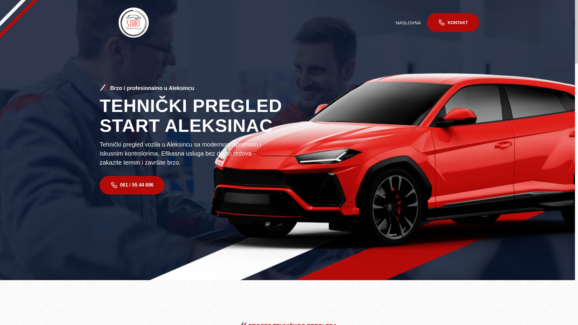 website screenshot of https://start-tehnicki.pages.dev/