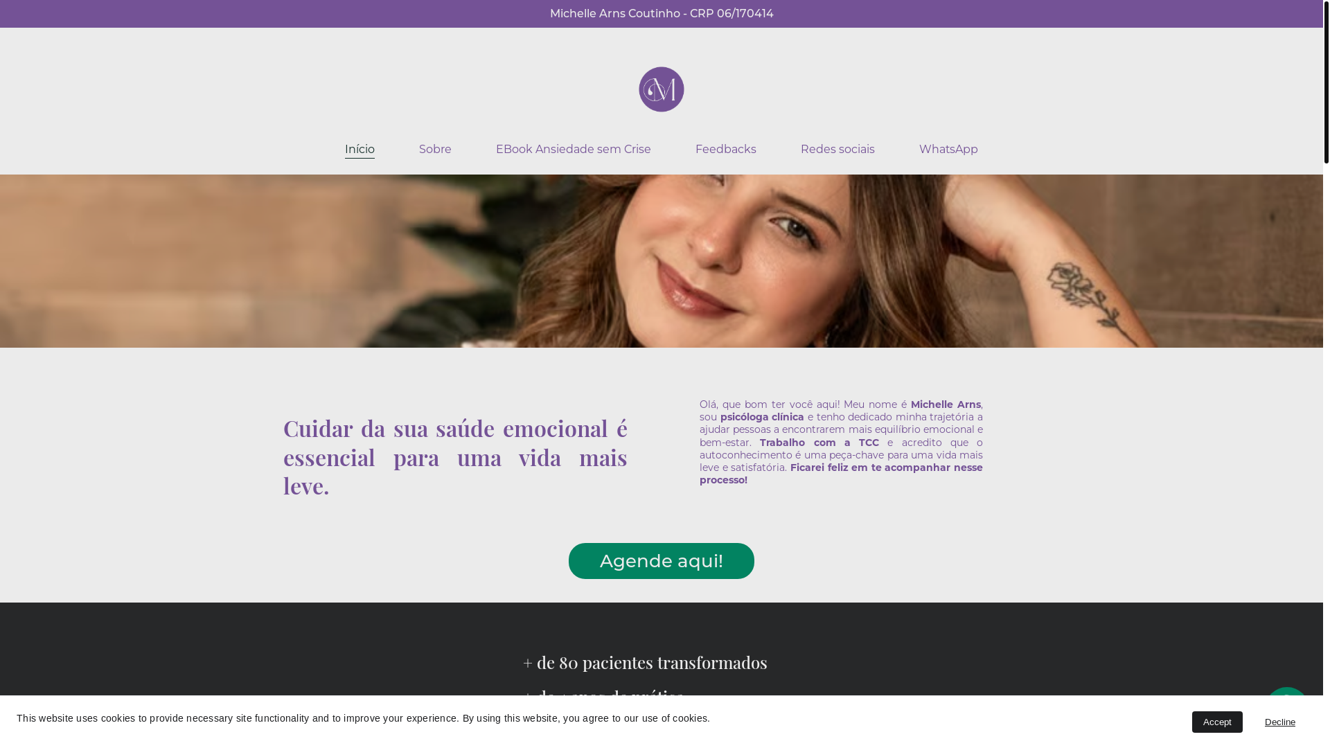 website screenshot of https://michellearnspsi.shop/