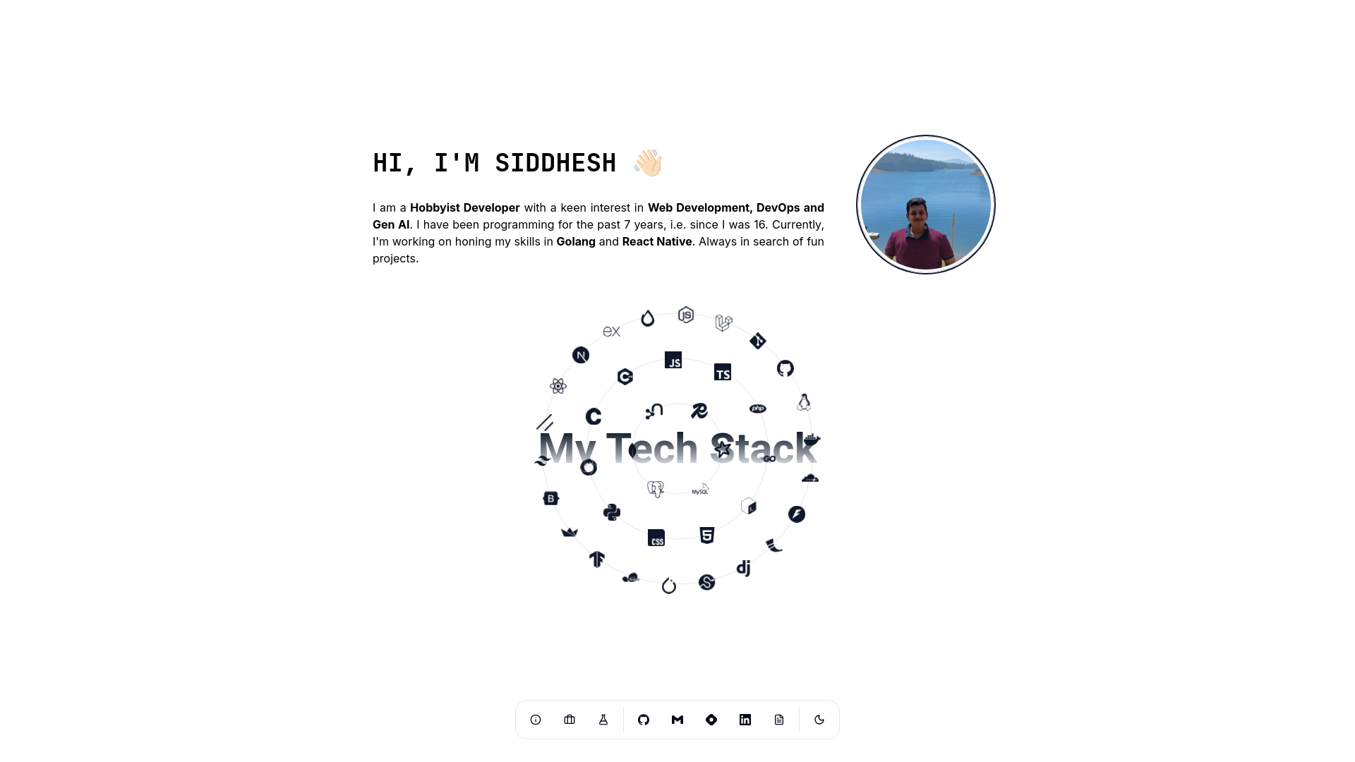 website screenshot of https://siddhesh-agarwal-github-io.pages.dev/