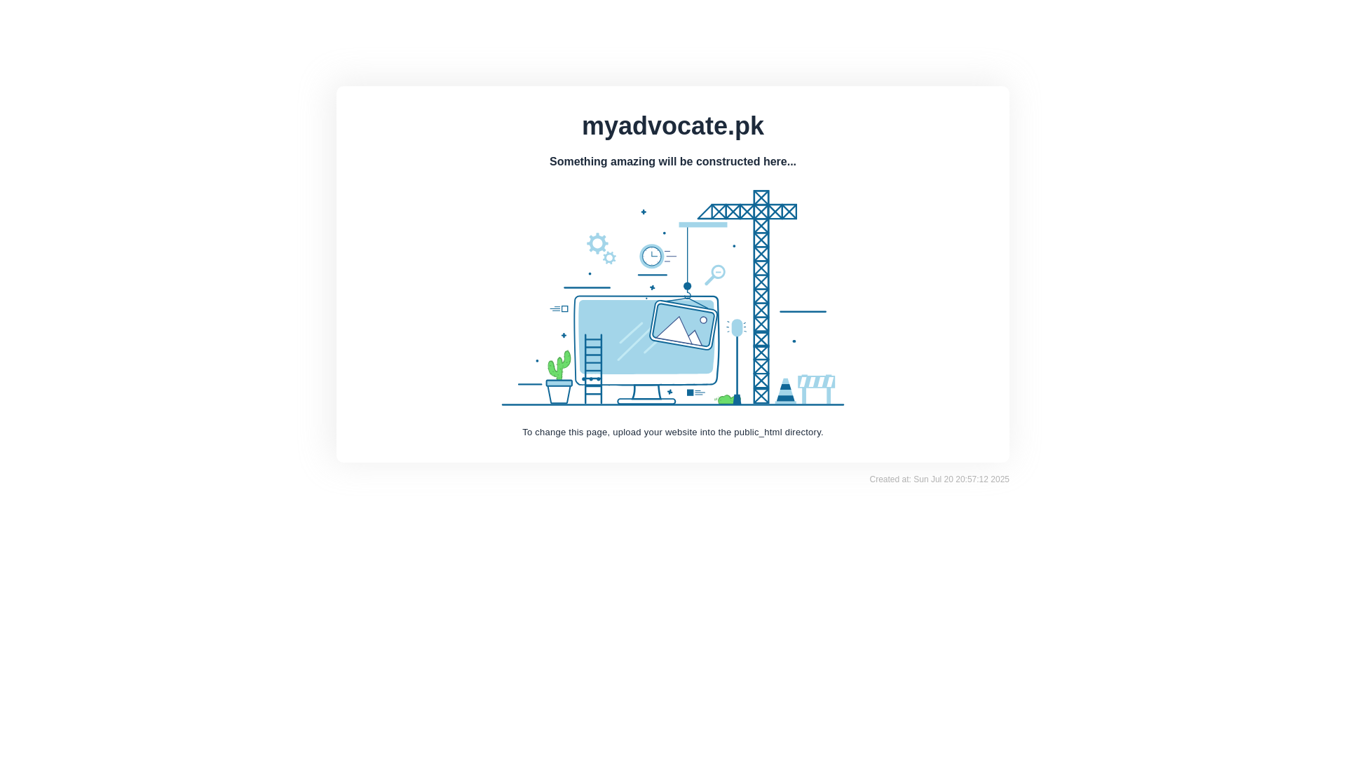 website screenshot of https://myadvocate.pk/