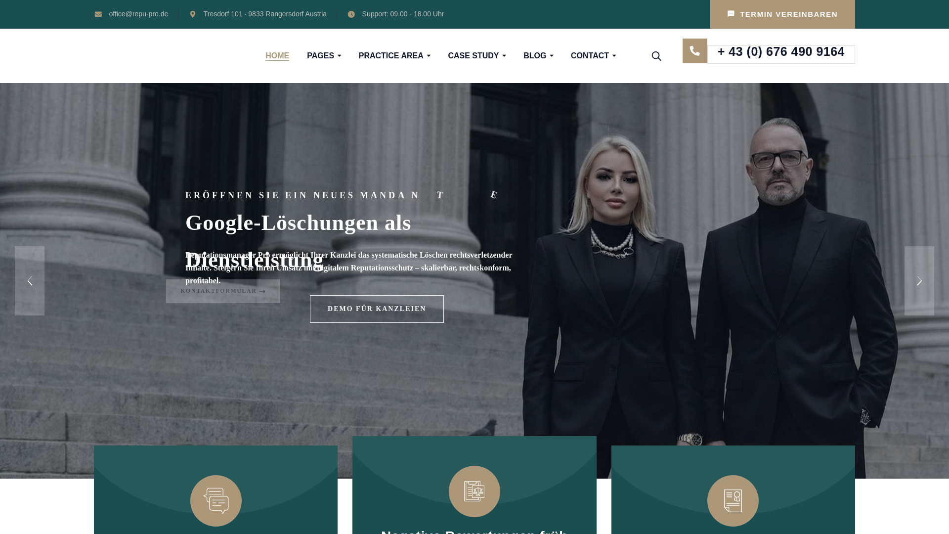 website screenshot of https://repu-pro.de/
