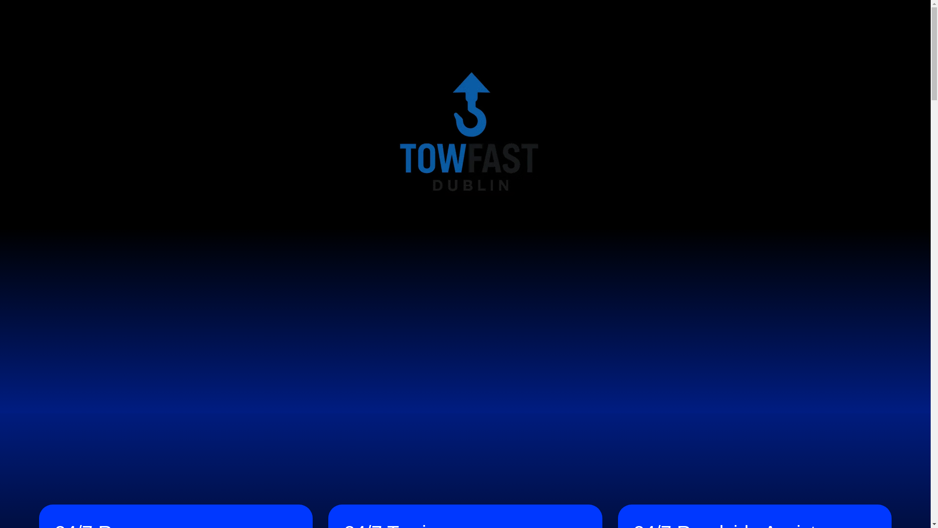 website screenshot of https://towfastdublin.com/