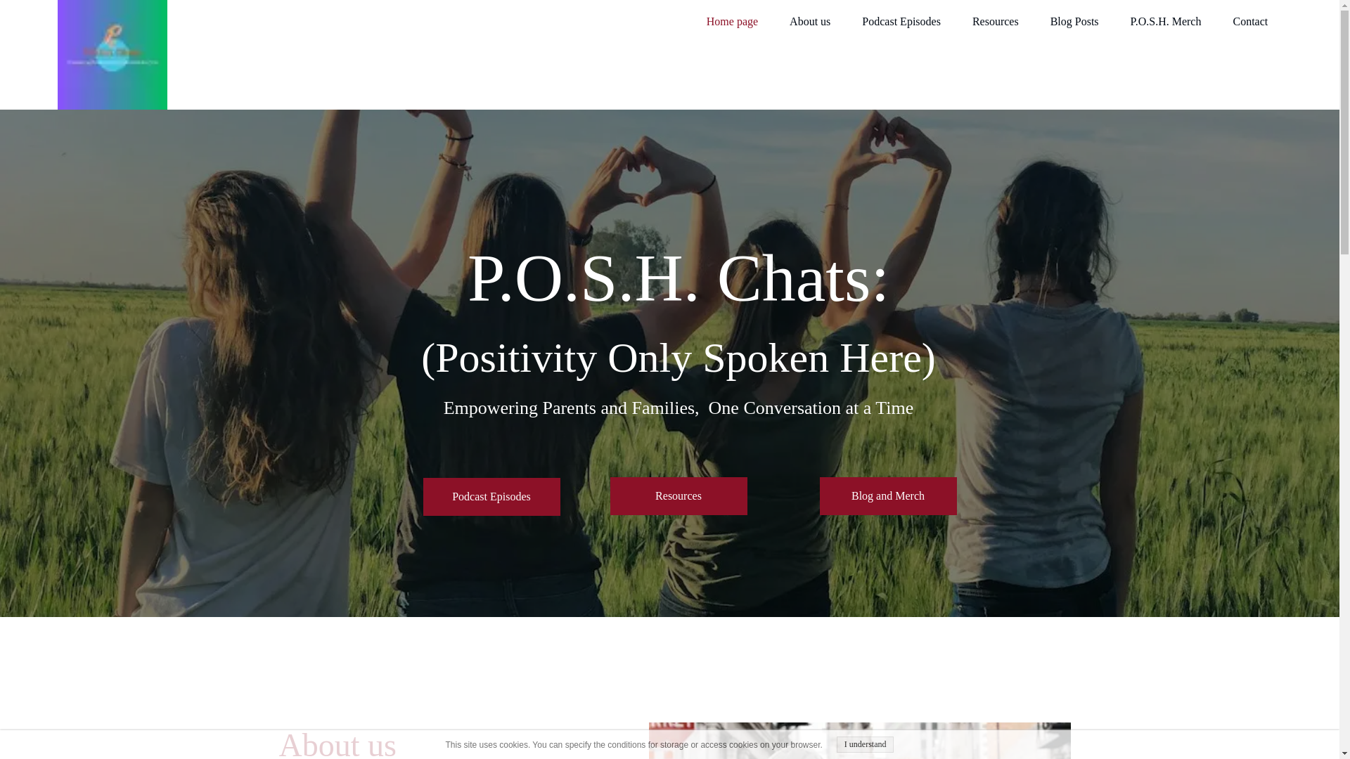 website screenshot of https://poshchats.net/