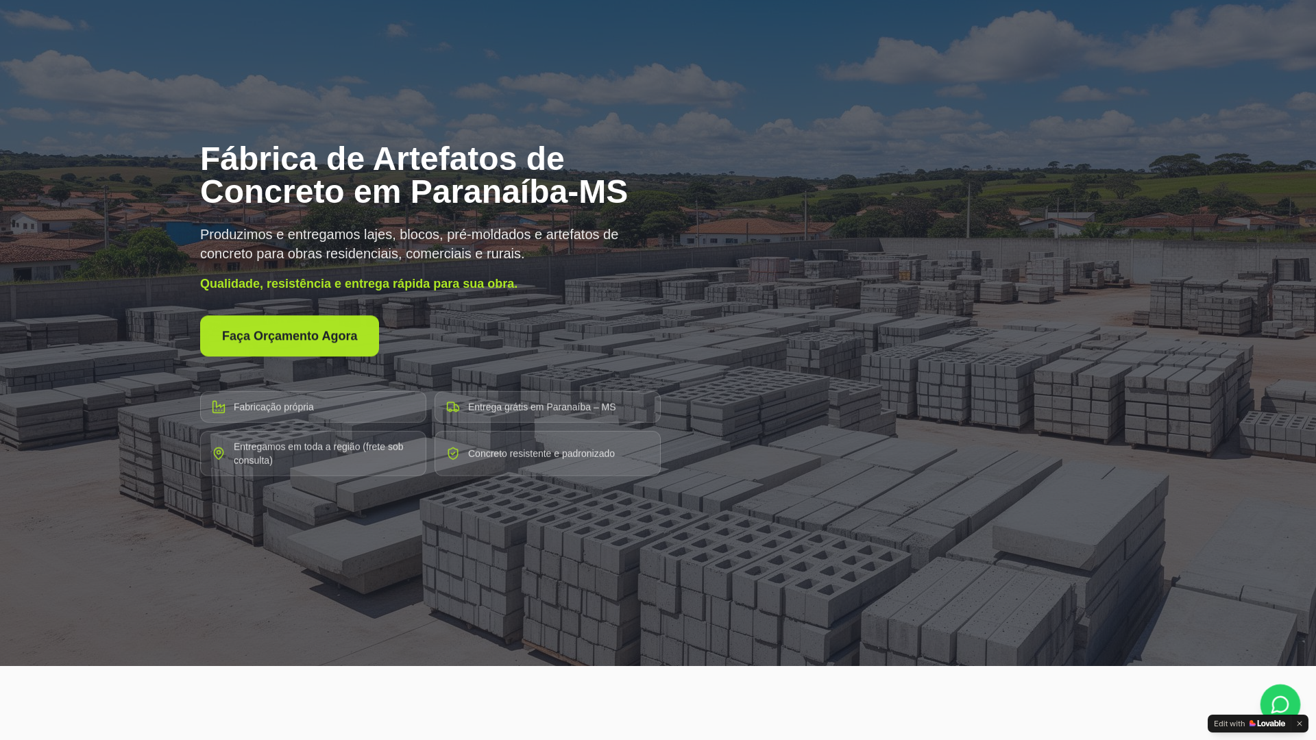 website screenshot of https://pisosparanaiba.com.br/