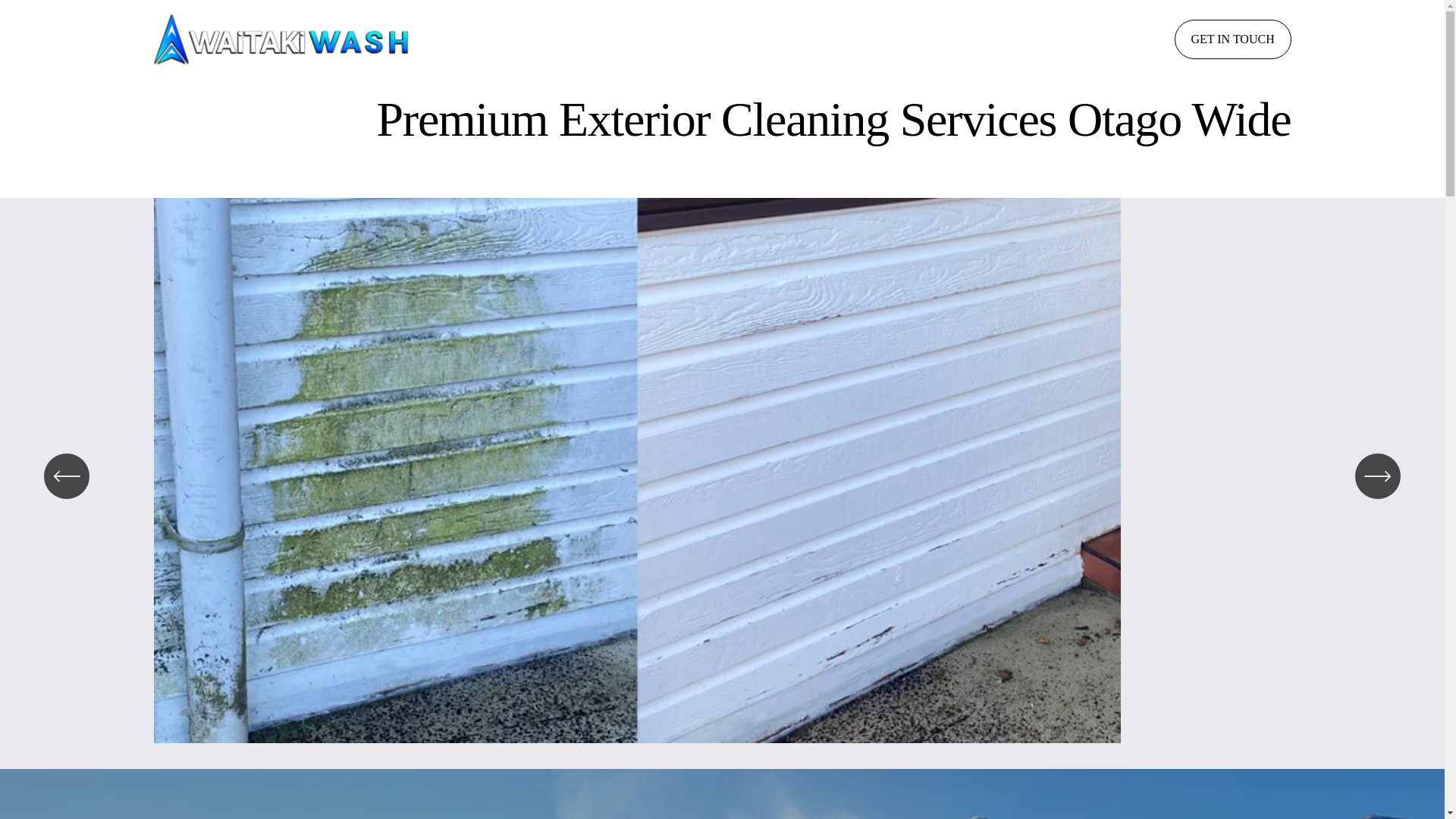 website screenshot of https://waitakiwash.co.nz/
