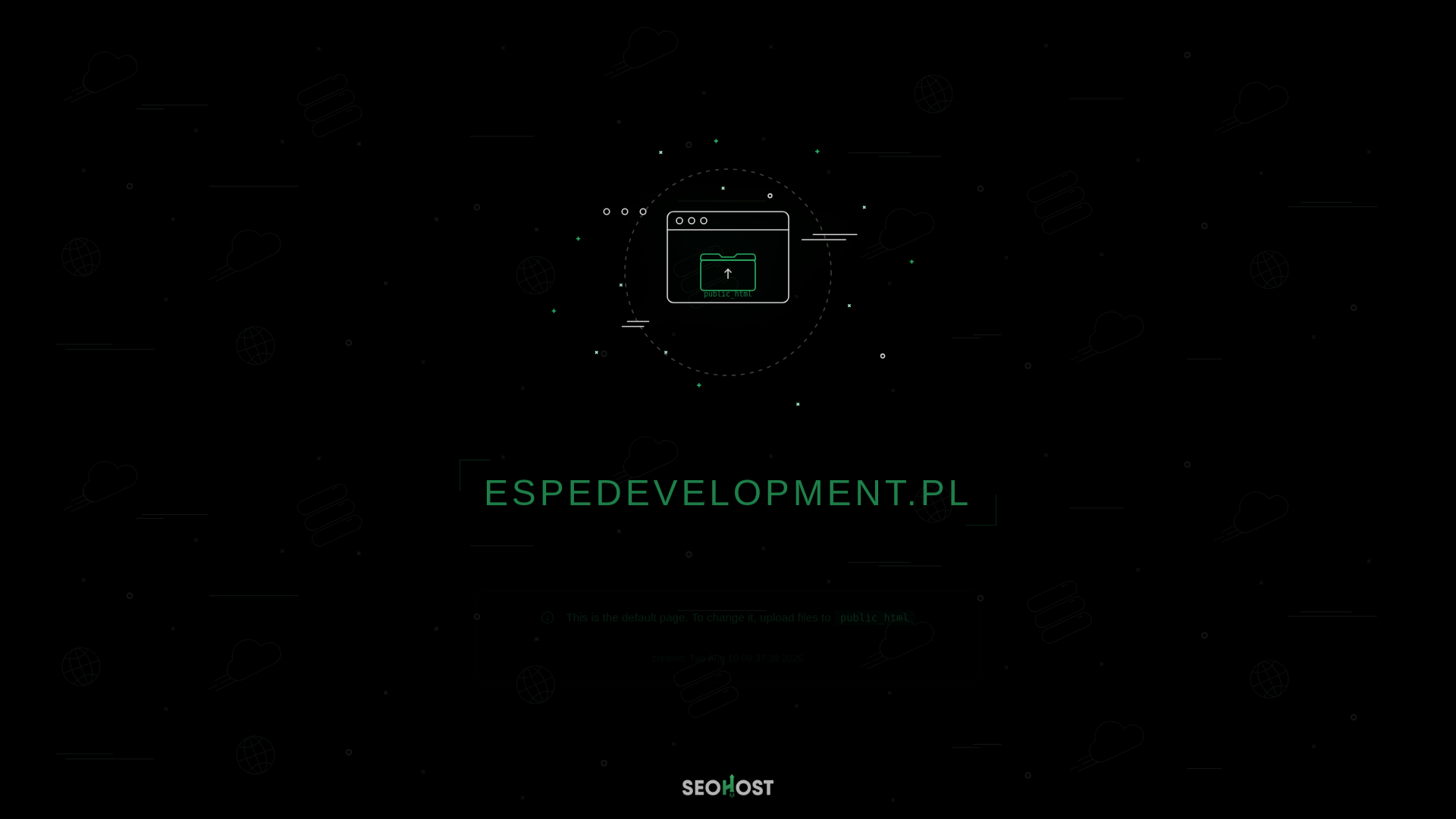 website screenshot of https://espedevelopment.pl/