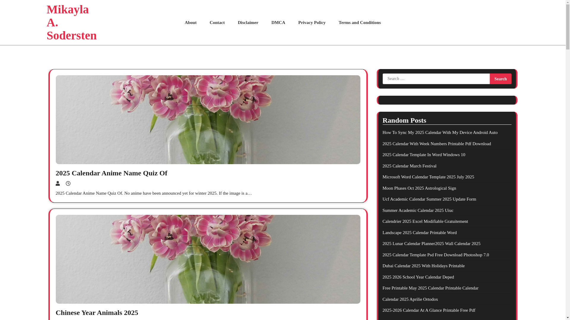website screenshot of https://mikaylaasodersten.pages.dev/