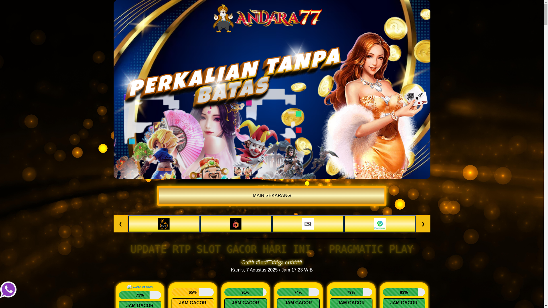 website screenshot of https://sekarangpastigacor-a77.pages.dev/