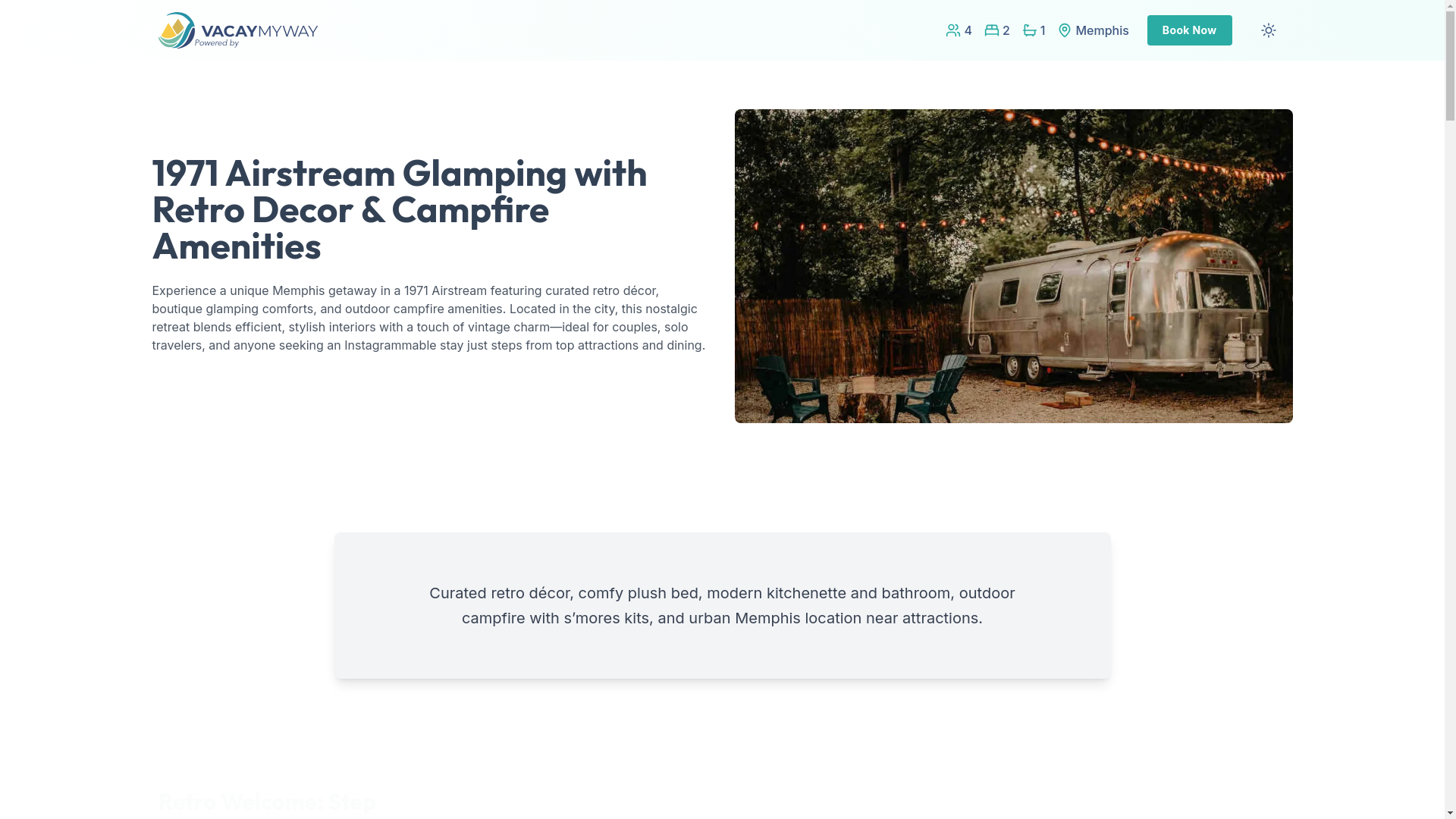website screenshot of https://memphisairstream.house/