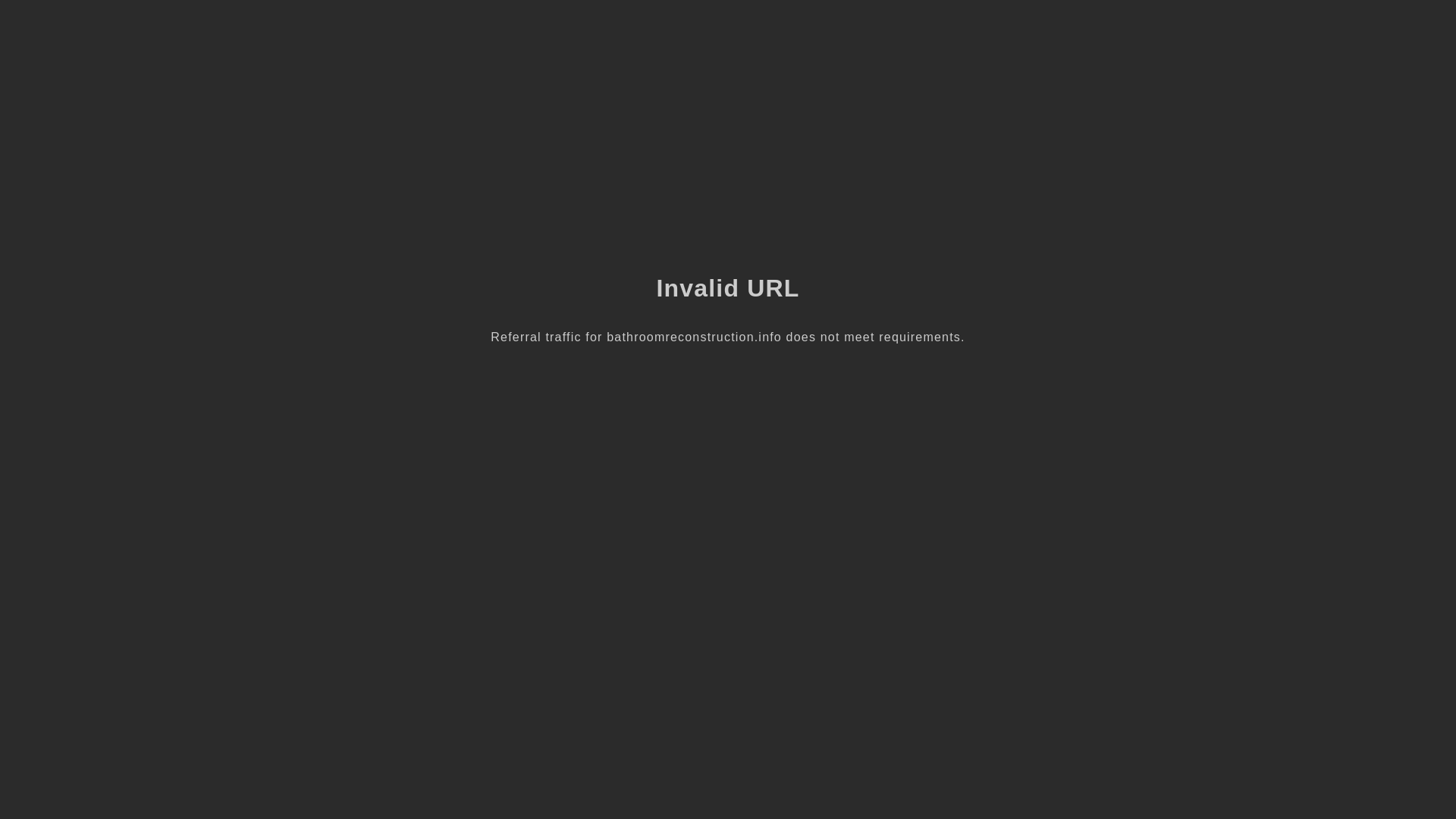 website screenshot of https://bathroomreconstruction.info/
