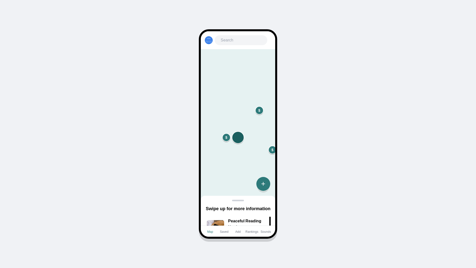 website screenshot of https://quietplacetest.pages.dev/