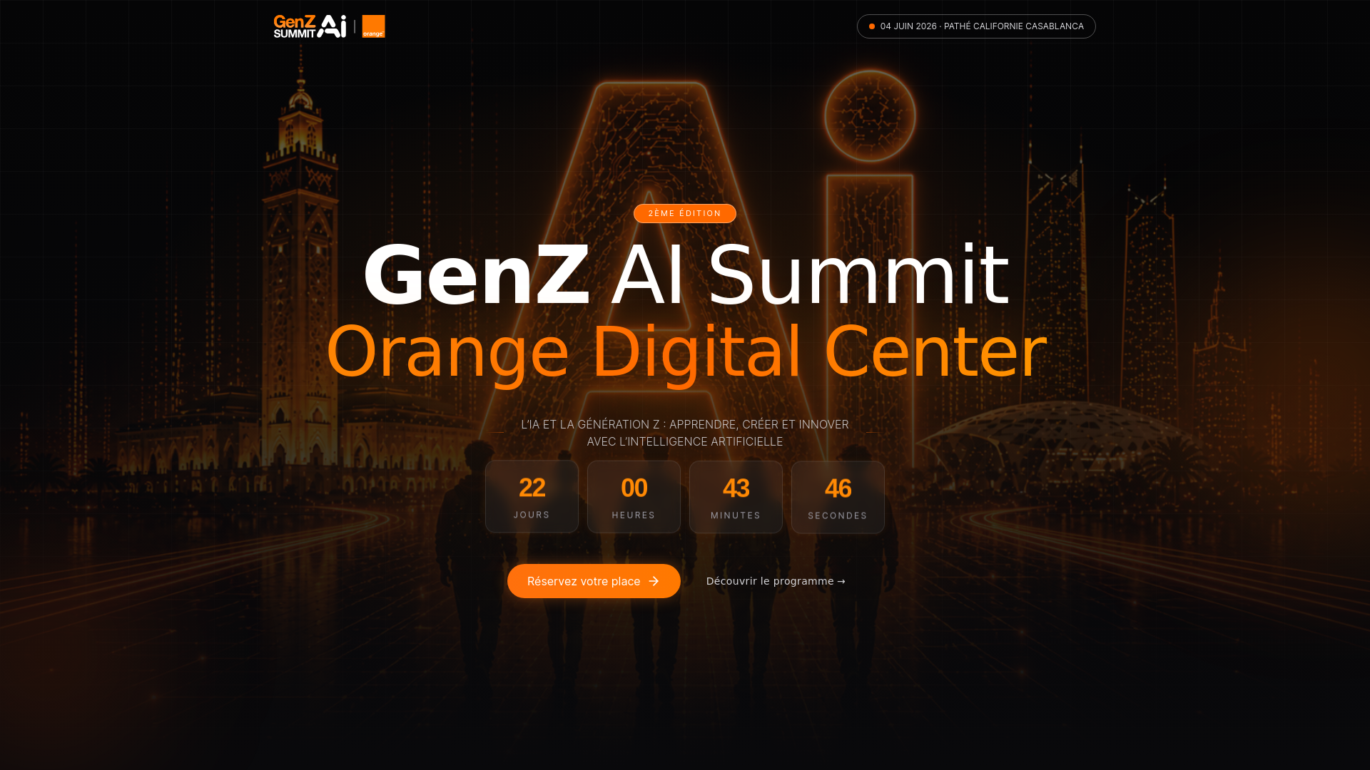 website screenshot of https://genzaisummit.site/