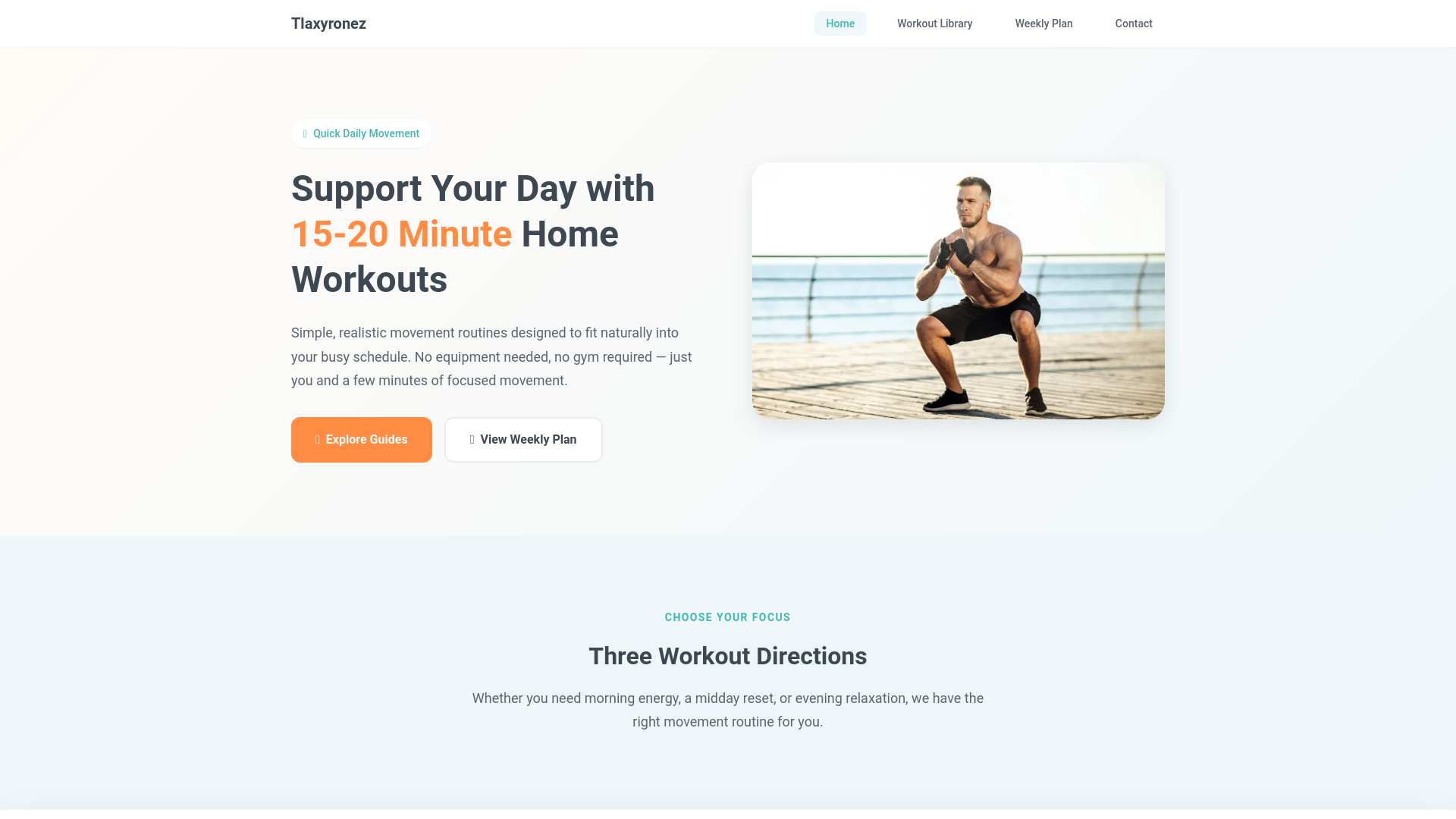 website screenshot of https://tlaxyronez.world/