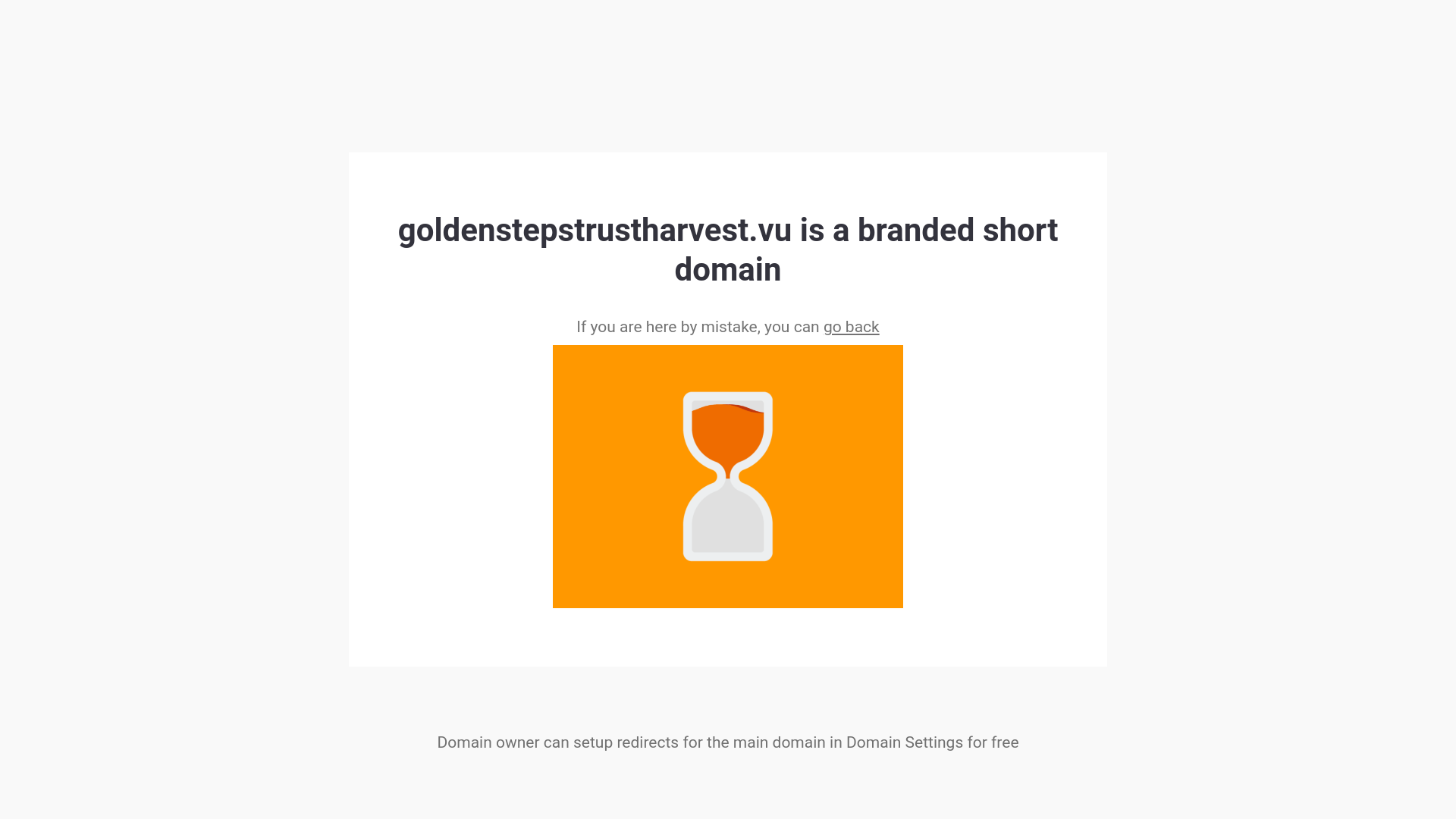 website screenshot of https://goldenstepstrustharvest.vu/