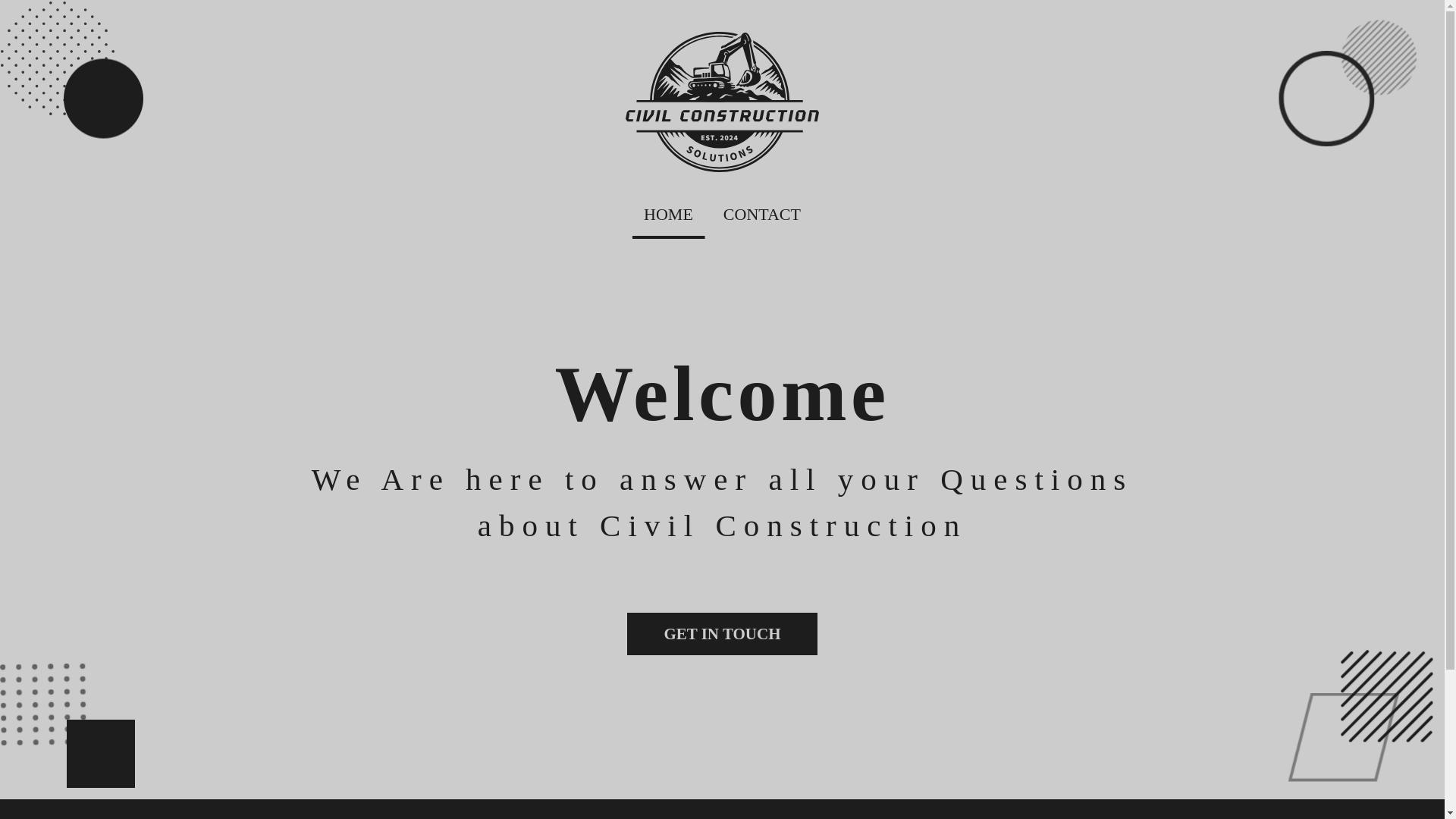 website screenshot of https://civilconstructionsolutions.us/
