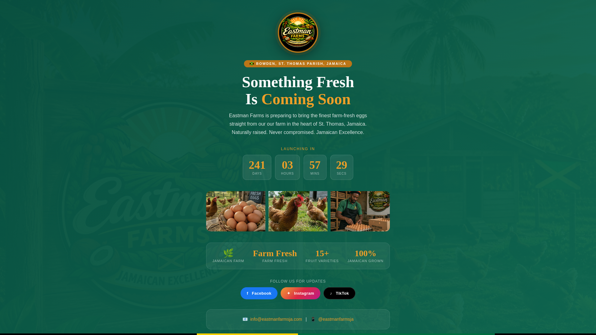 website screenshot of https://eastmanfarms.pages.dev/
