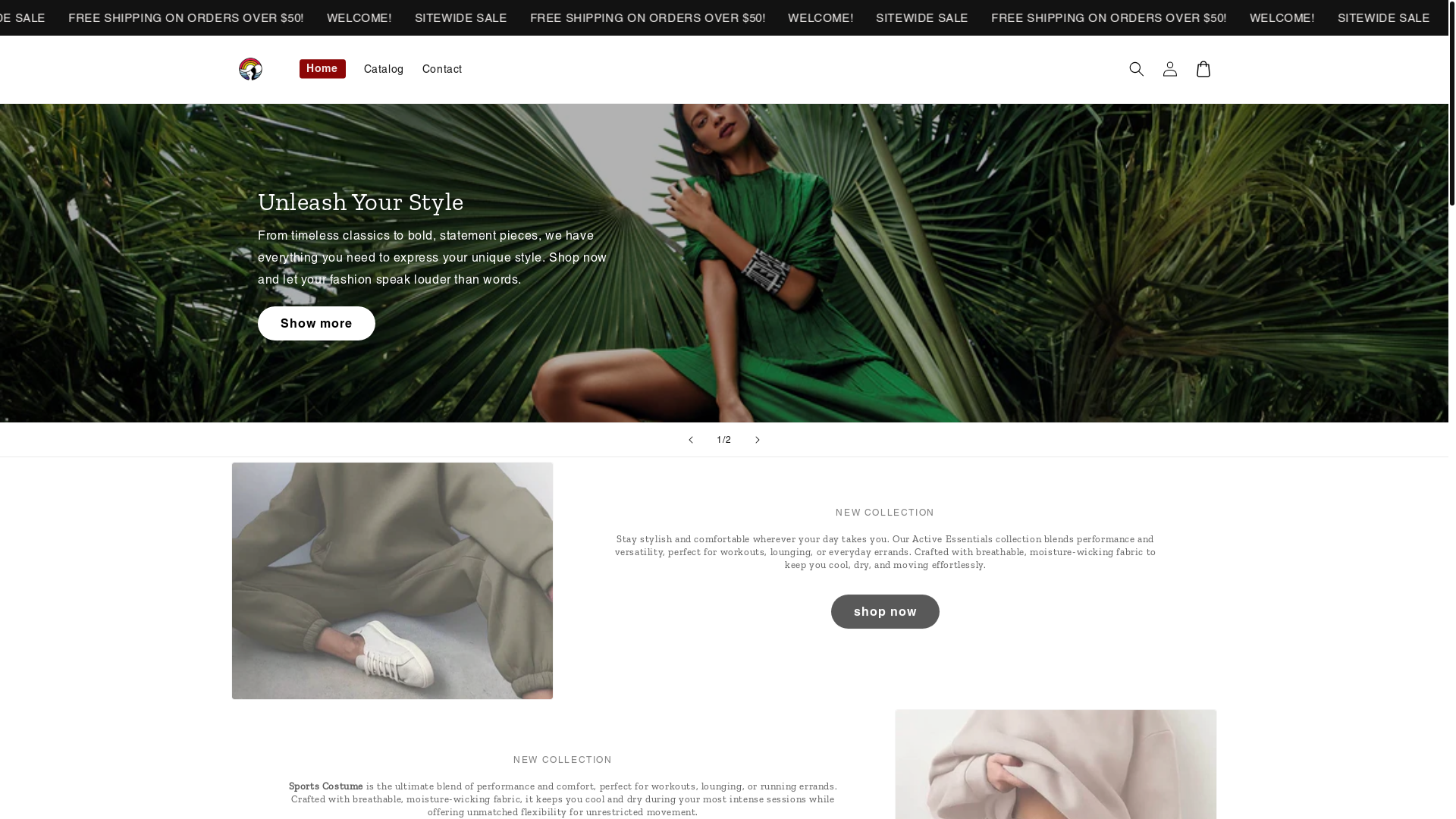 website screenshot of https://shopalvani.com/