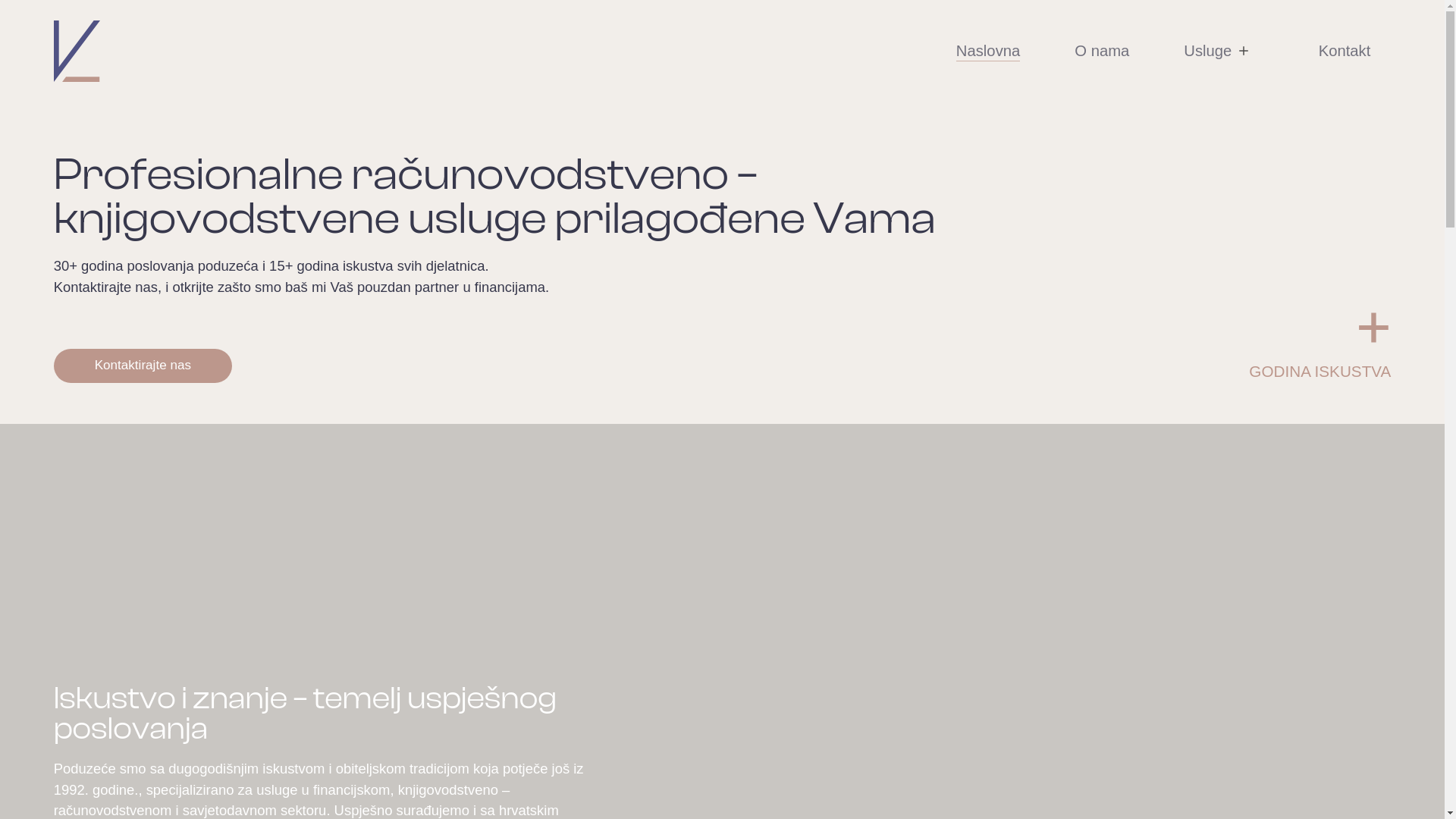 website screenshot of https://ti-ki-intelektualne-usluge.hr/